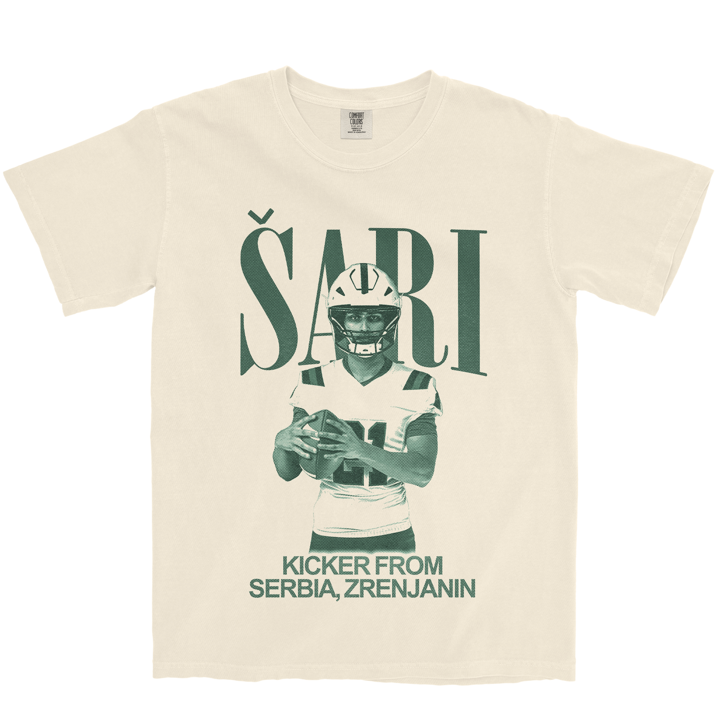 LUKA SARI VINTAGE IVORY TEE