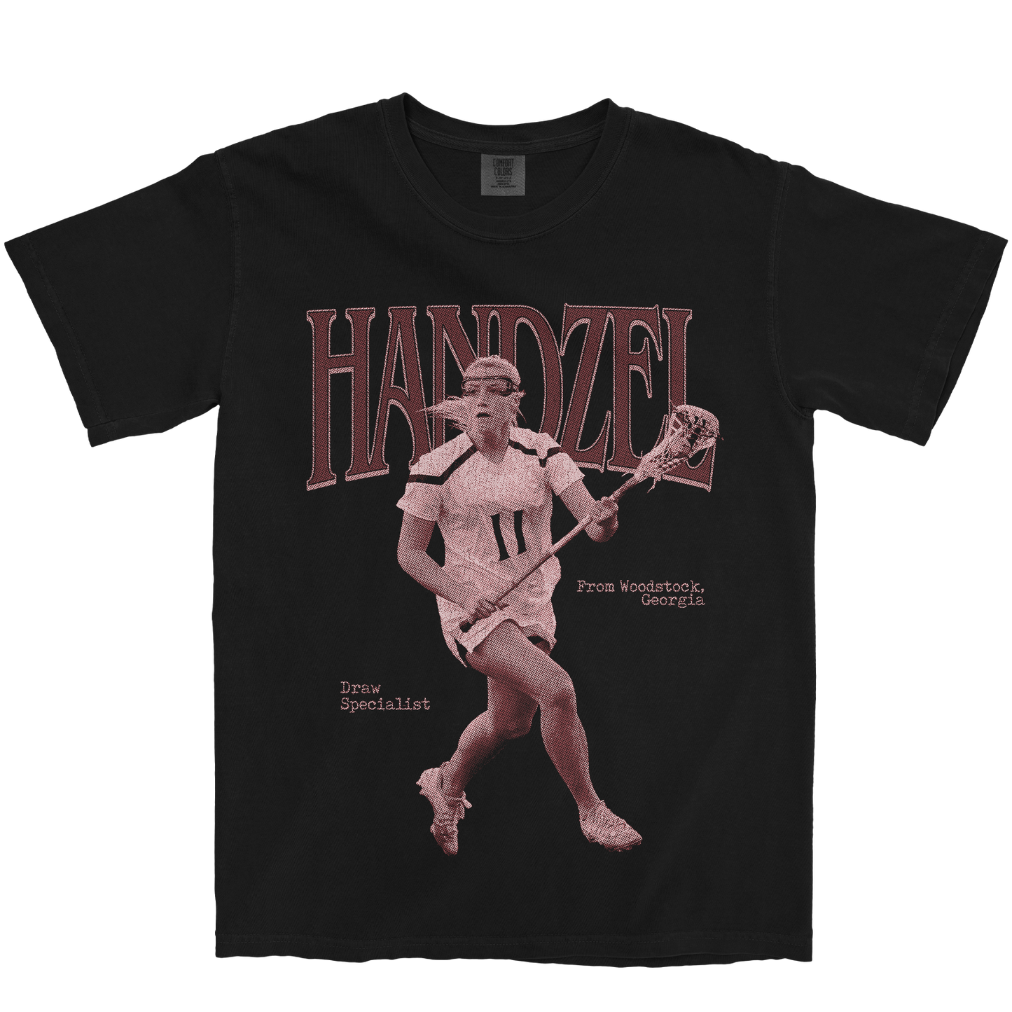 MORGAN HANDZEL VINTAGE BLACK TEE