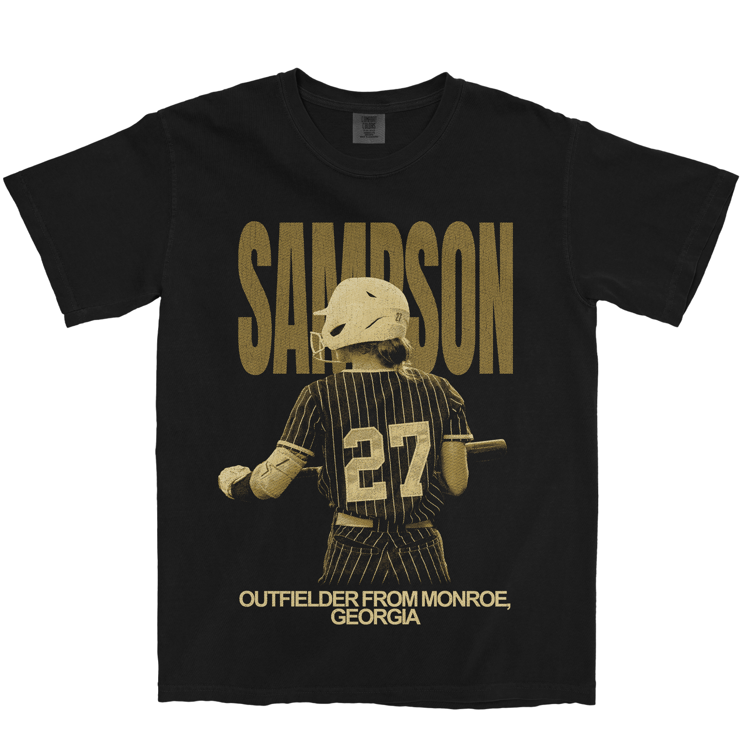 RIVERS SAMPSON VINTAGE BLACK TEE
