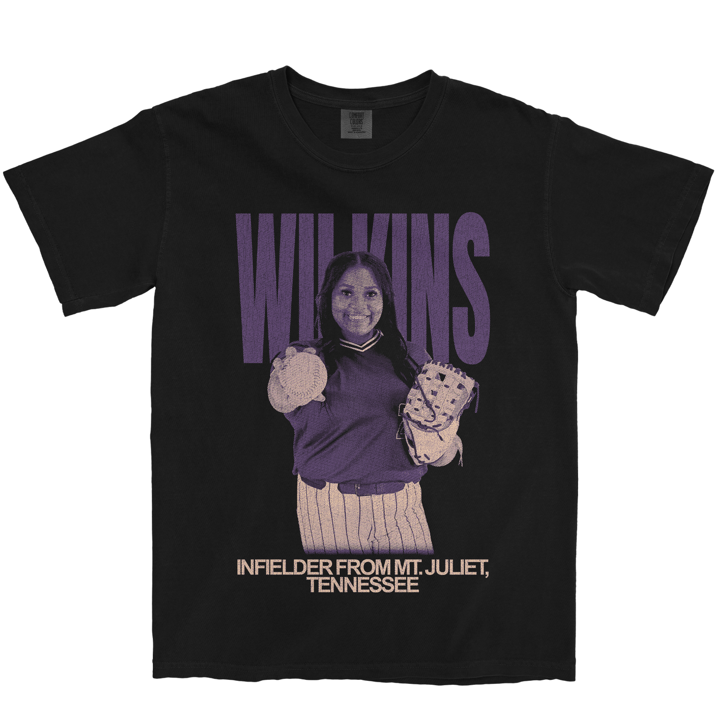 MALIYAH WILKINS VINTAGE BLACK TEE