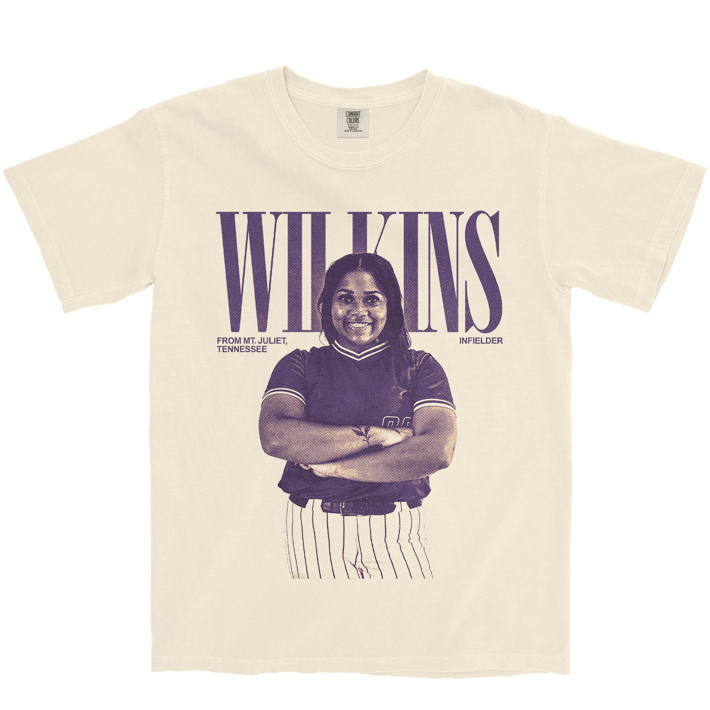 MALIYAH WILKINS VINTAGE IVORY TEE