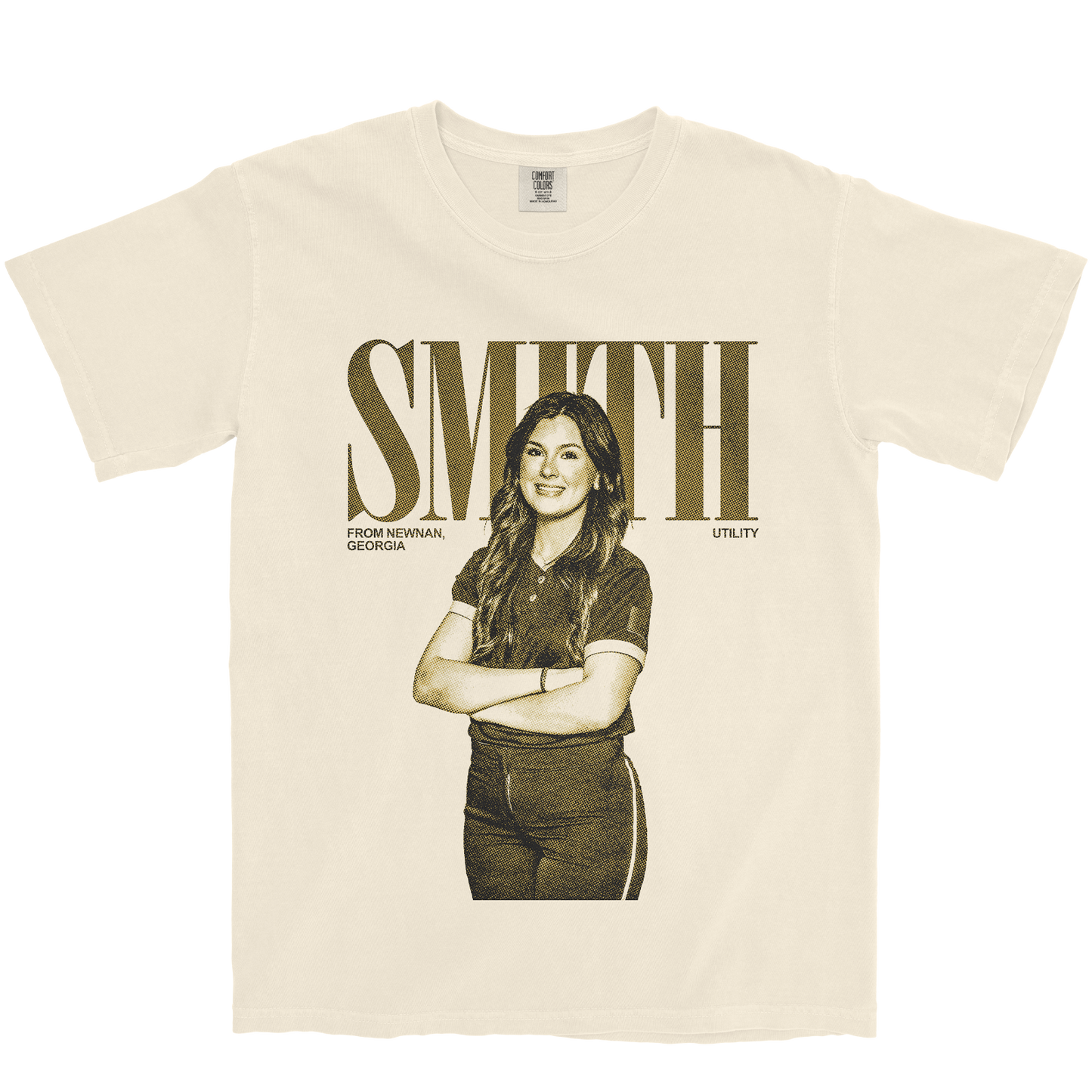 ADDISON SMITH VINTAGE IVORY TEE