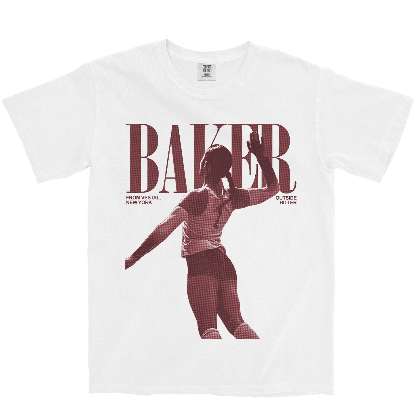 AUBREY BAKER VINTAGE WHITE TEE