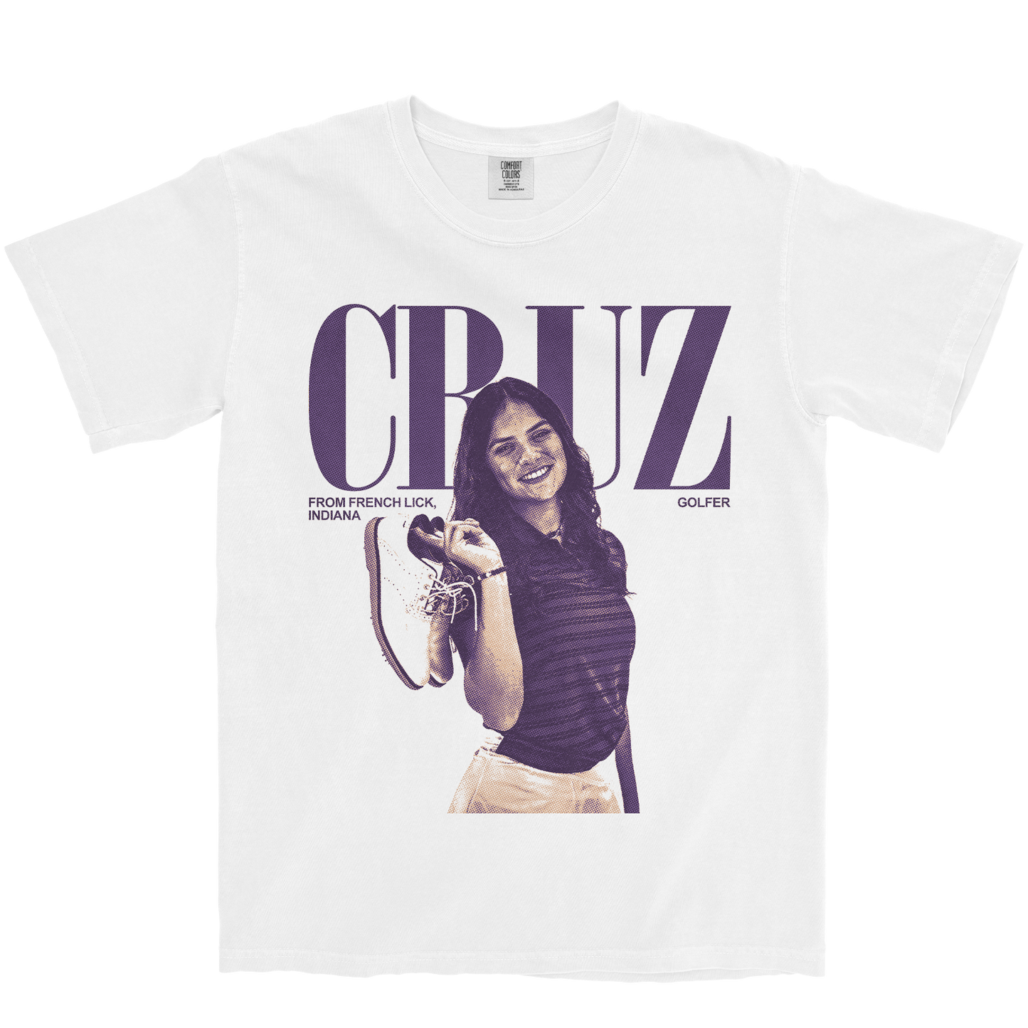 MIA CRUZ VINTAGE WHITE TEE
