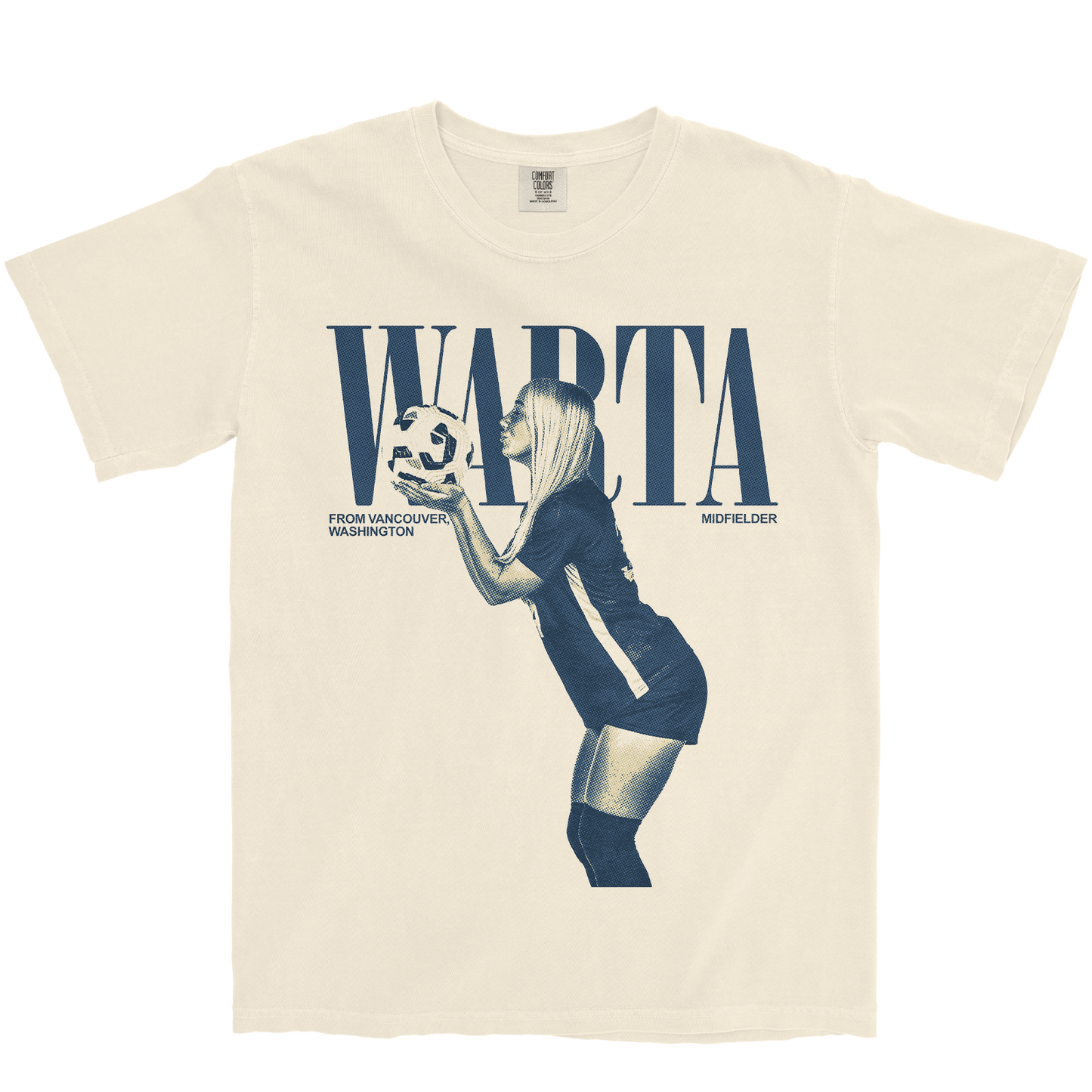 EMELIA WARTA VINTAGE IVORY TEE