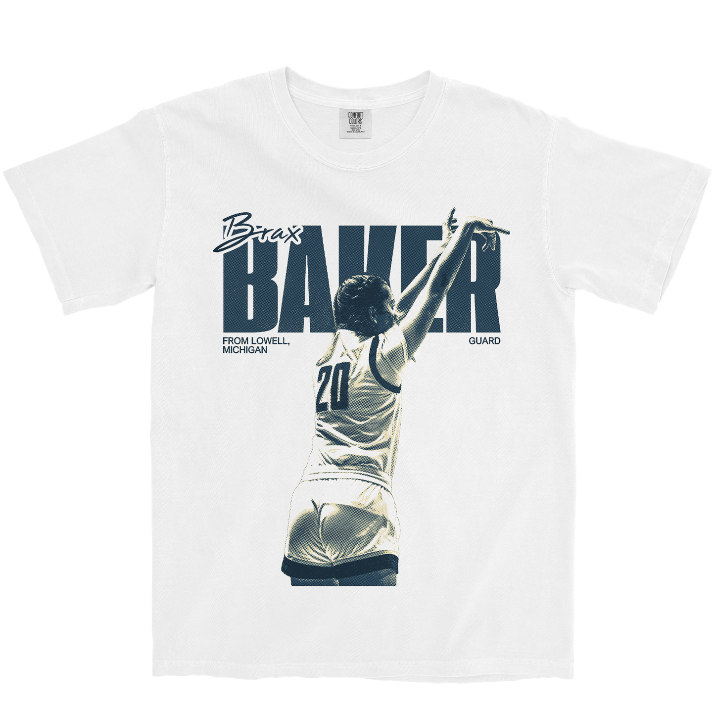 BRAX BAKER VINTAGE WHITE TEE