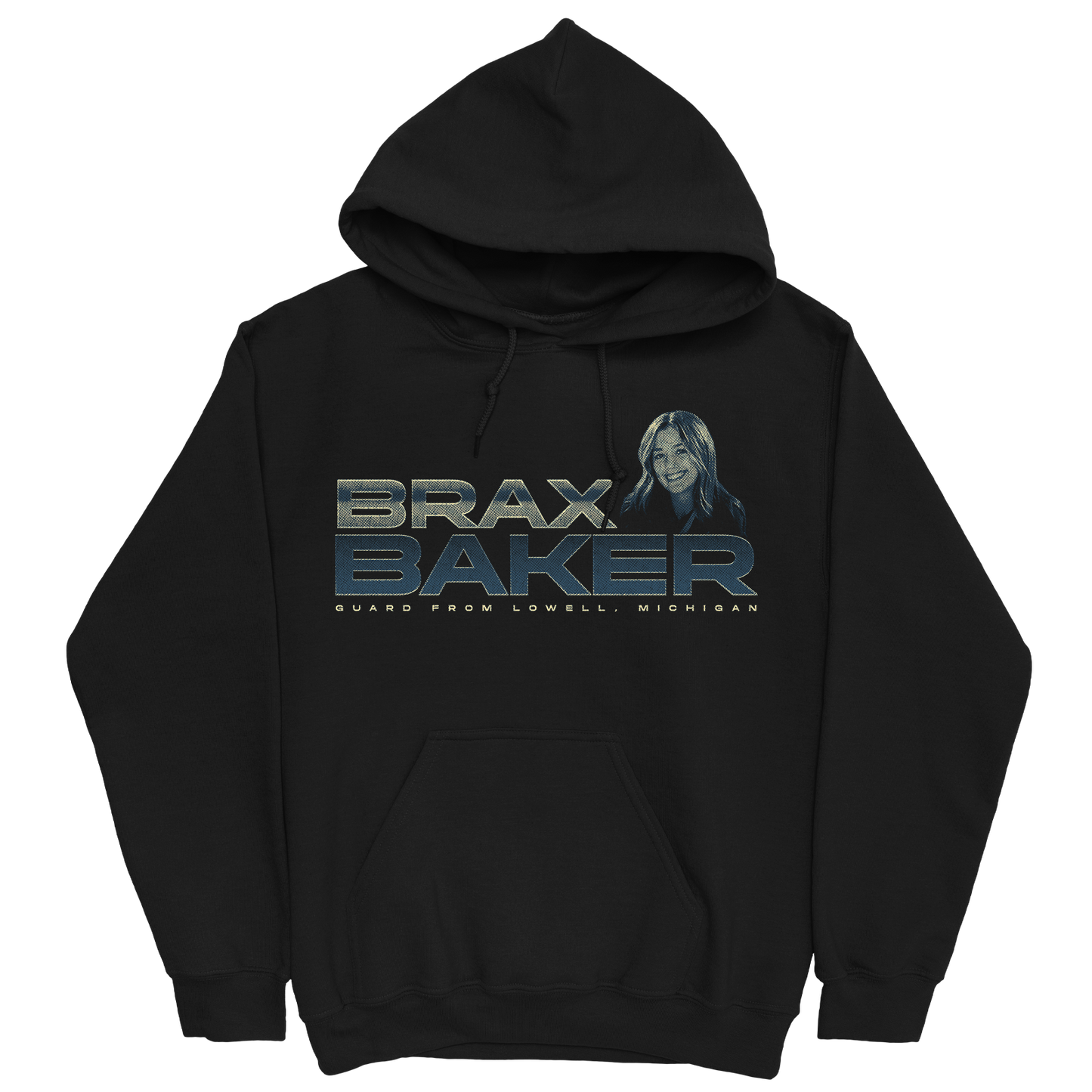 BRAX BAKER RETRO BLACK HOODIE