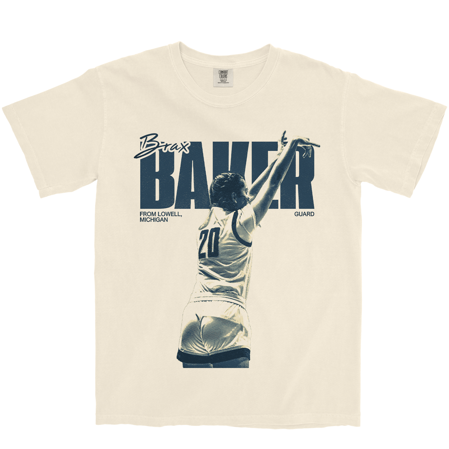 BRAX BAKER VINTAGE IVORY TEE