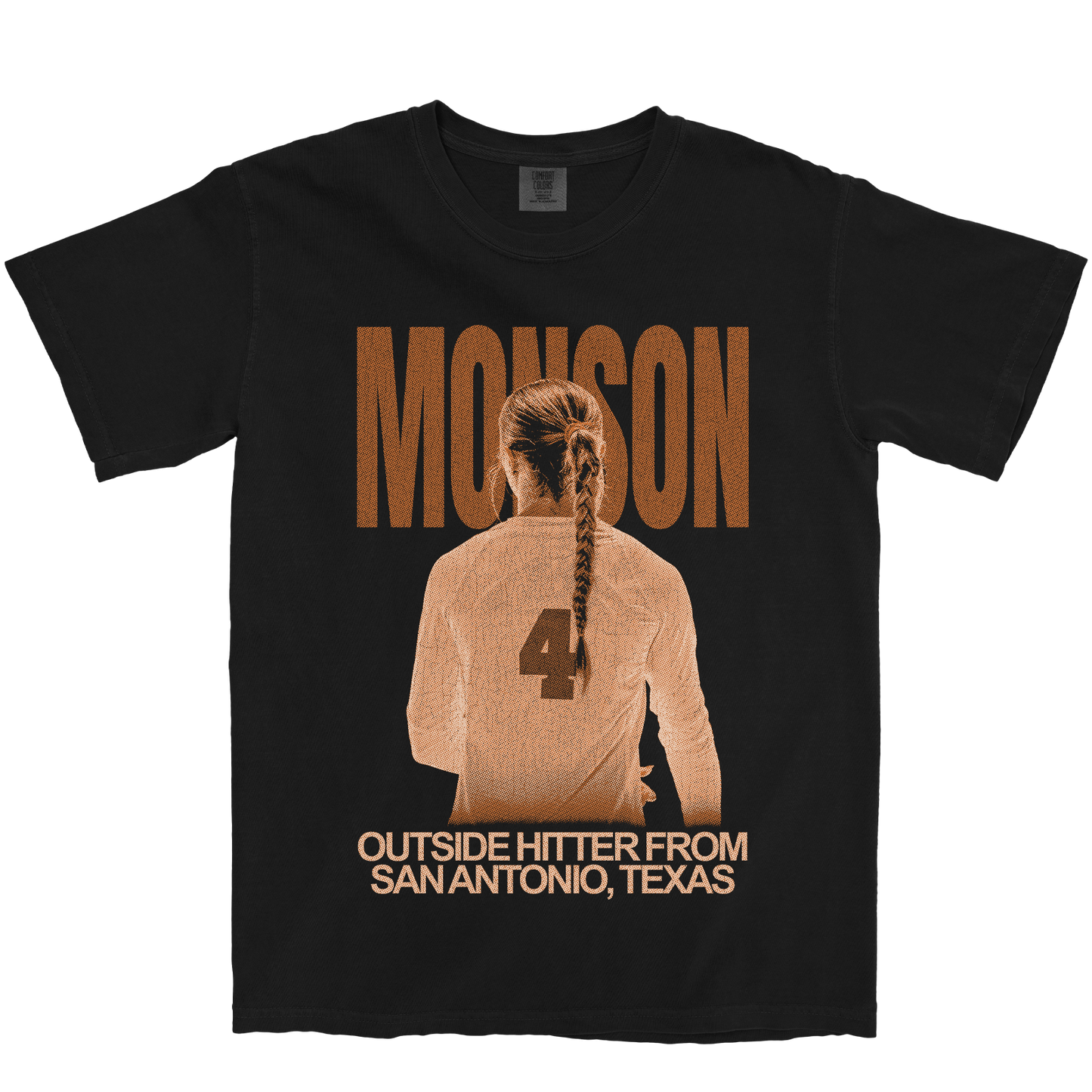 CHLOE MONSON VINTAGE BLACK TEE