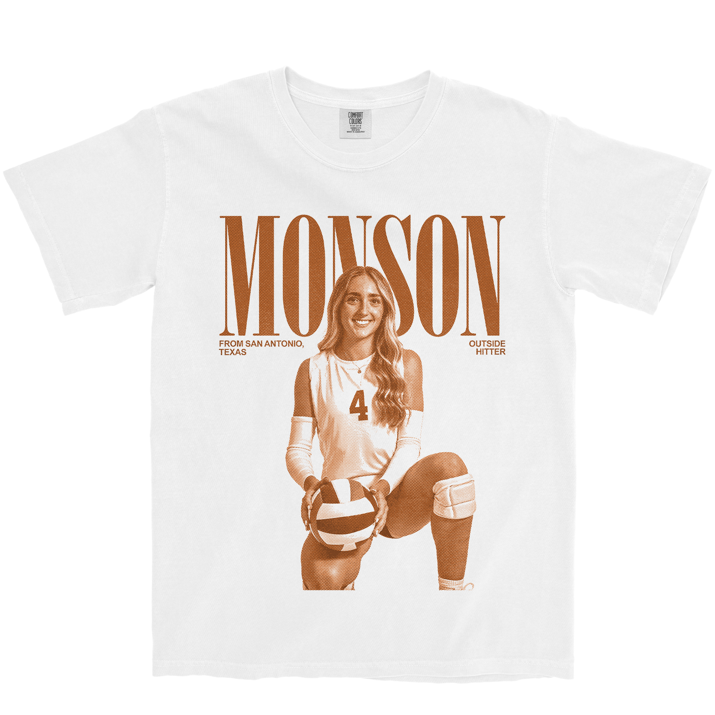 CHLOE MONSON VINTAGE WHITE TEE