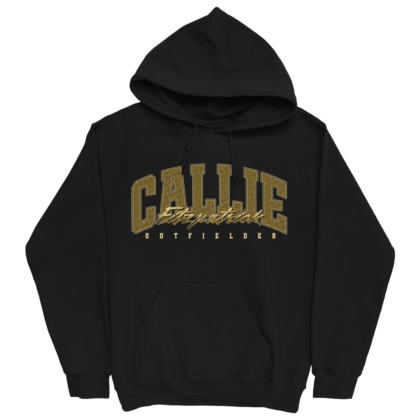 CALLIE FITZPATRICK RETRO BLACK HOODIE