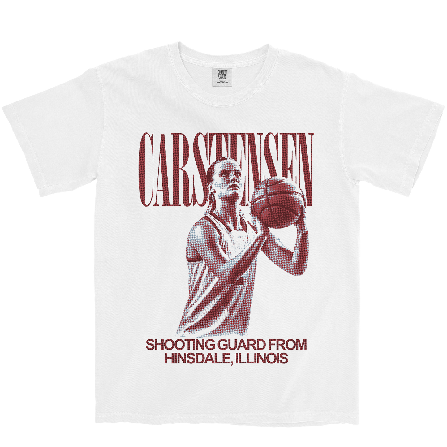 GRACE CARSTENSEN VINTAGE WHITE TEE