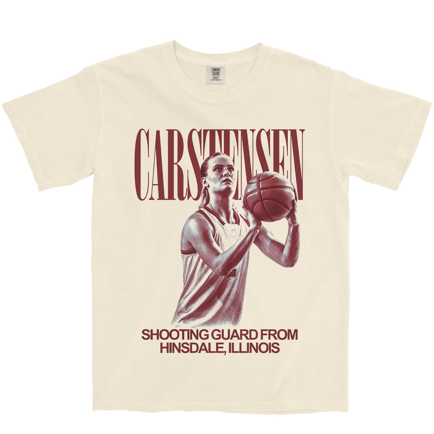 GRACE CARSTENSEN VINTAGE IVORY TEE