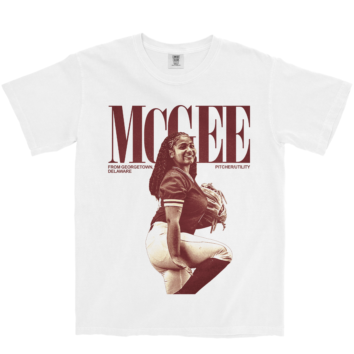 SETARA MCGEE VINTAGE WHITE TEE