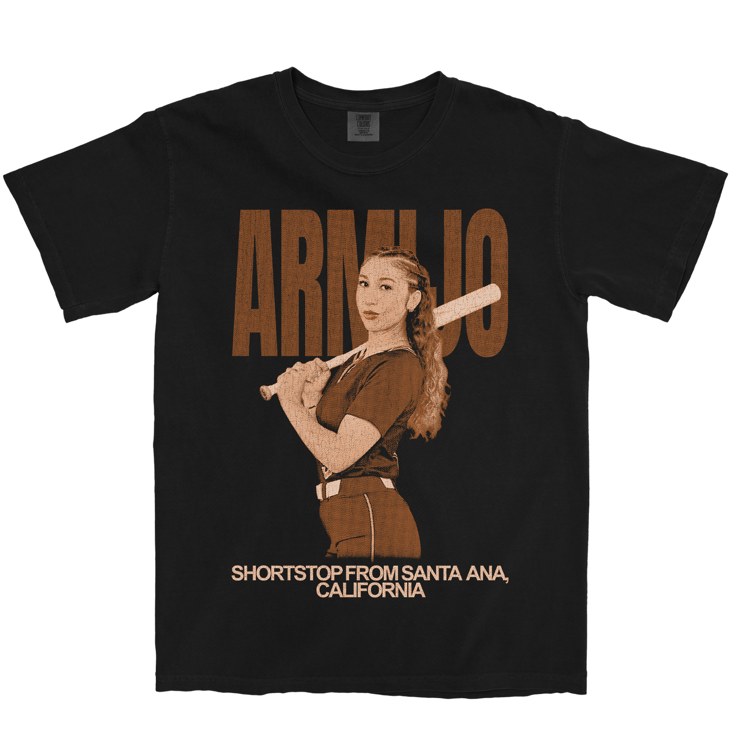 ALYSSA ARMIJO VINTAGE BLACK TEE