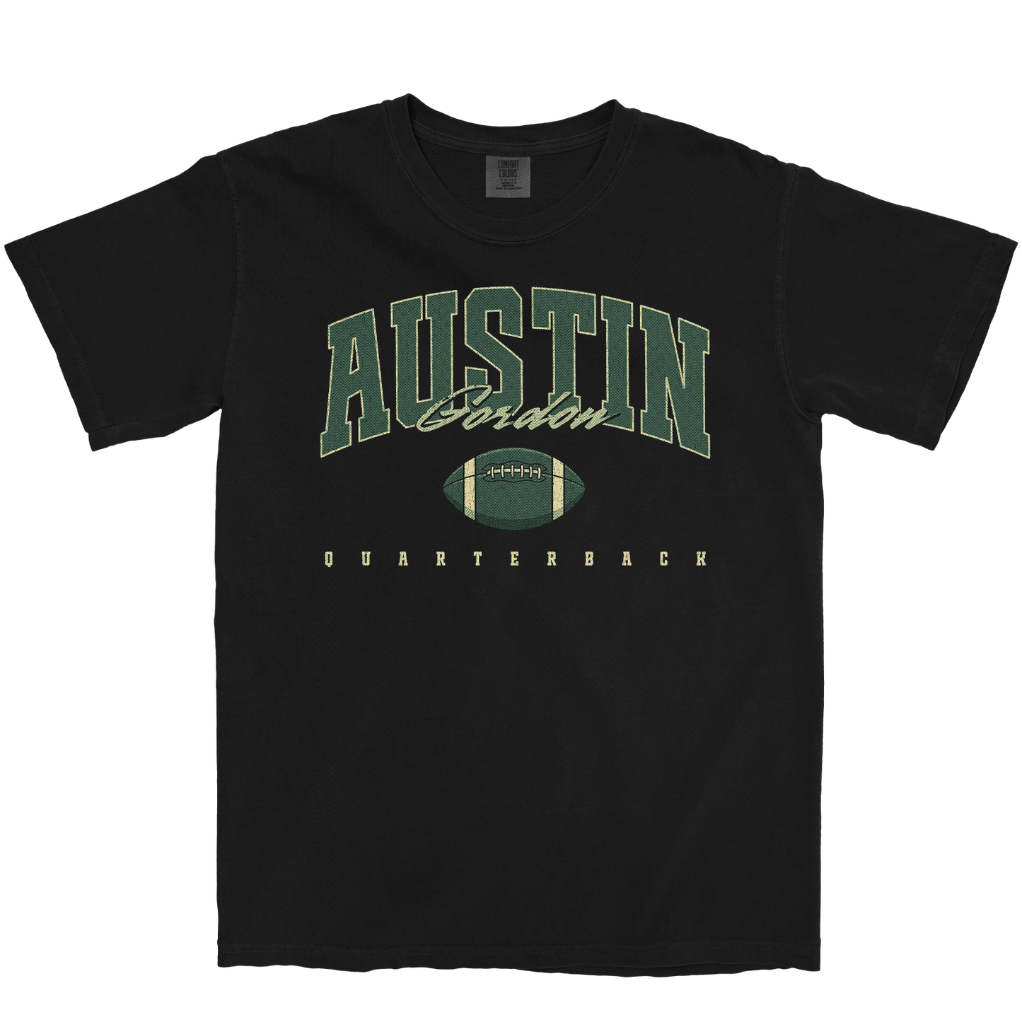 AUSTIN GORDON RETRO BLACK TEE