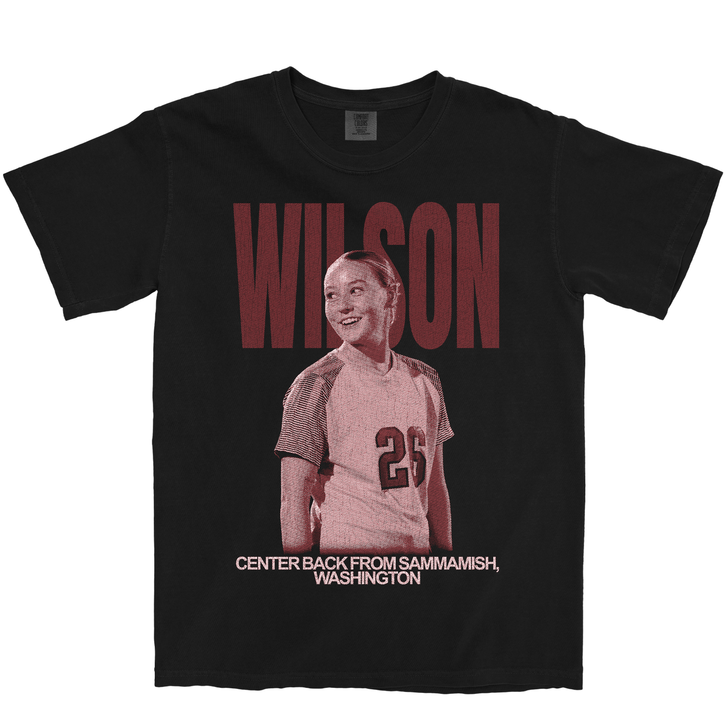 PEYTON WILSON VINTAGE BLACK TEE