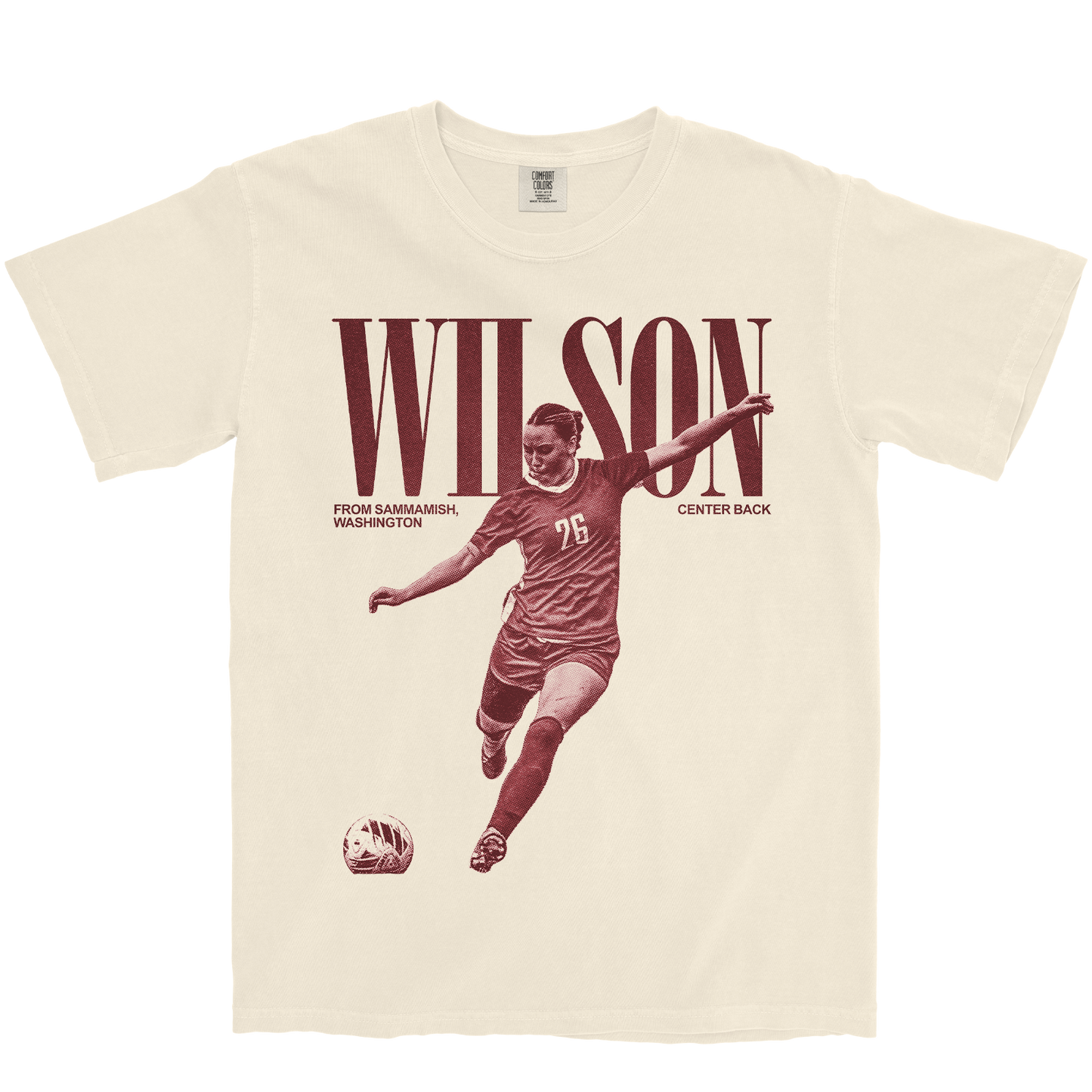 PEYTON WILSON VINTAGE IVORY TEE