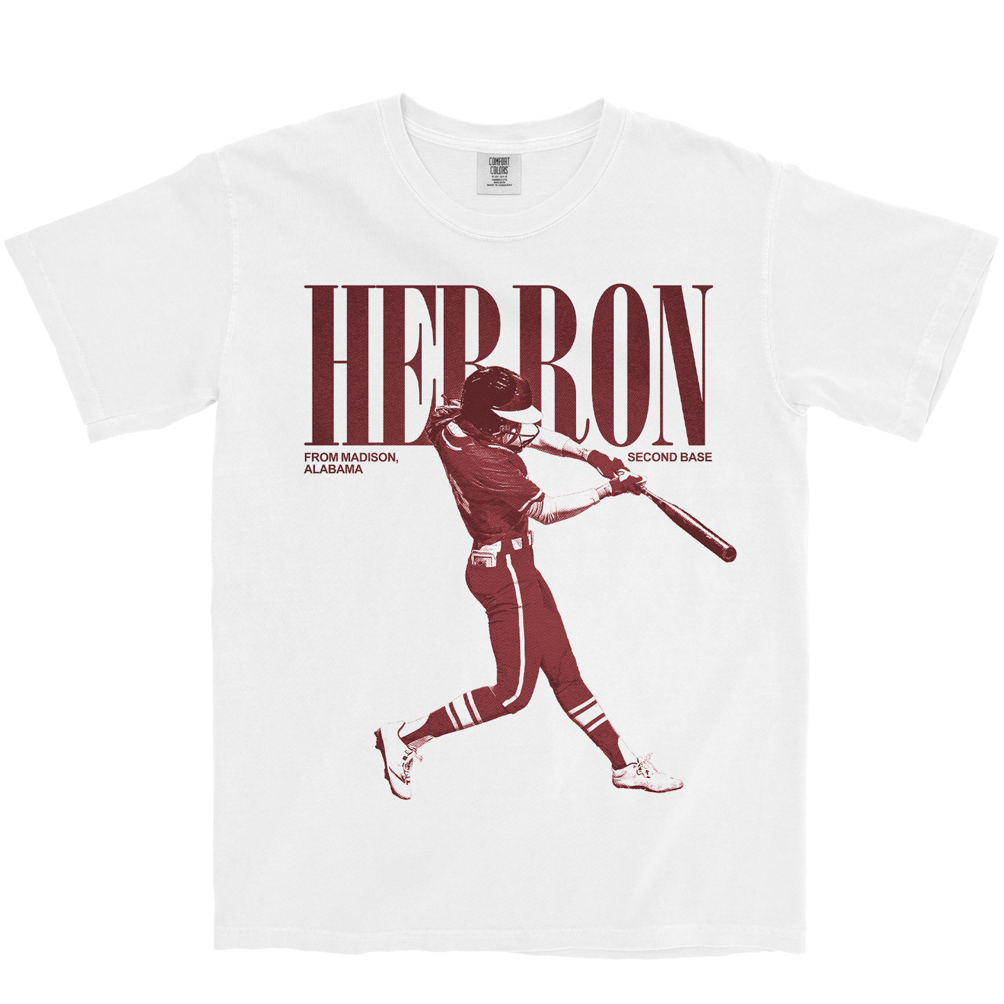 CHARLOTTE HERRON VINTAGE WHITE TEE