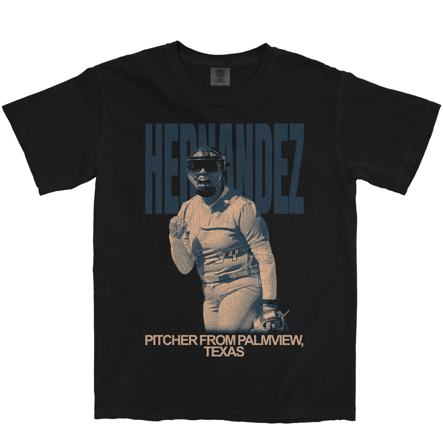ARLETTE HERNANDEZ VINTAGE BLACK TEE