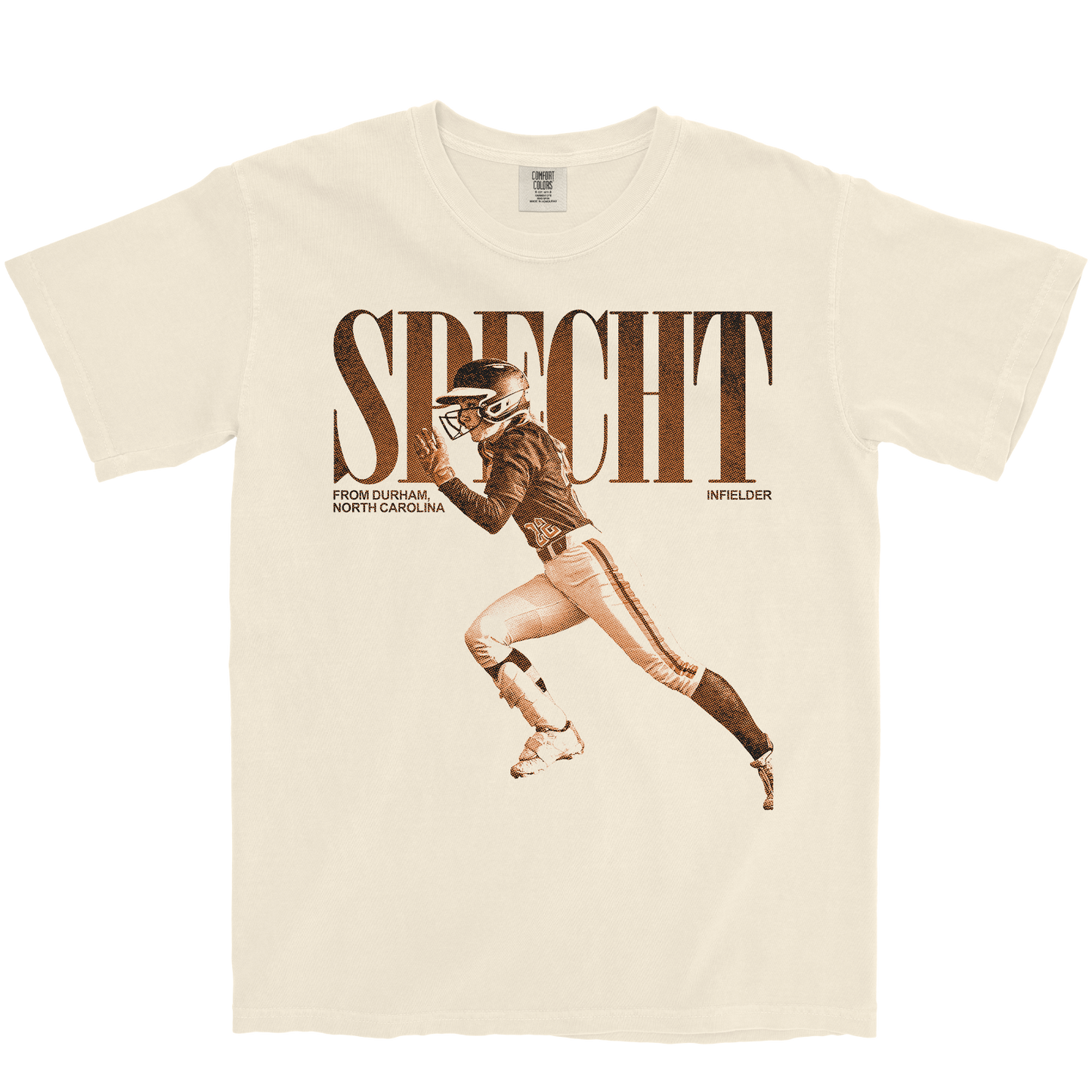 KYLIE SPECHT VINTAGE IVORY TEE