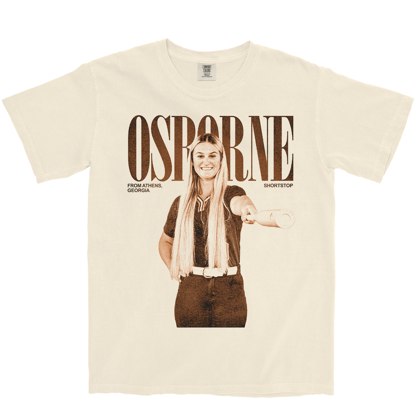 ELLA OSBORNE VINTAGE IVORY TEE