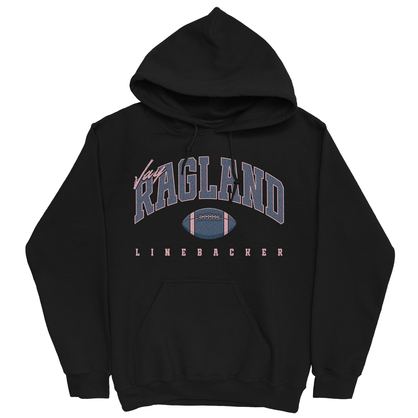 JAY RAGLAND RETRO BLACK HOODIE