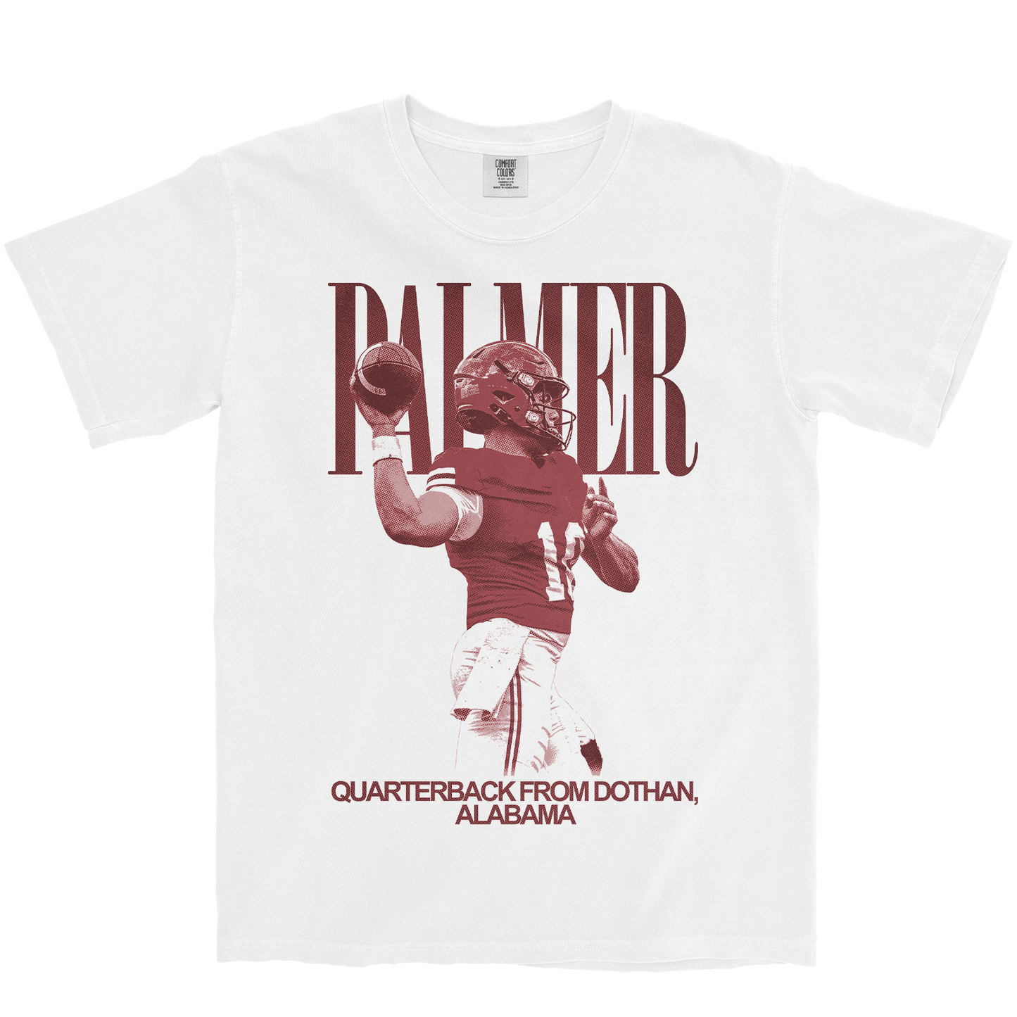 KADYN PALMER VINTAGE WHITE TEE