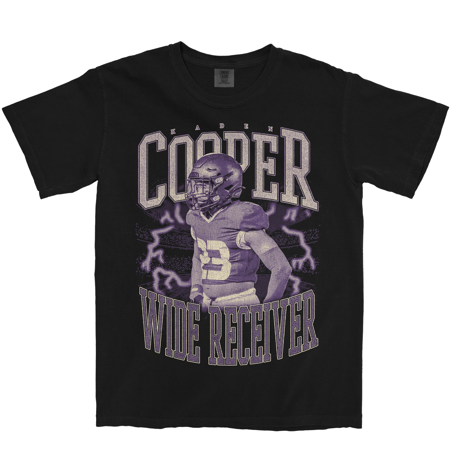 KADEN COOPER VINTAGE BLACK TEE