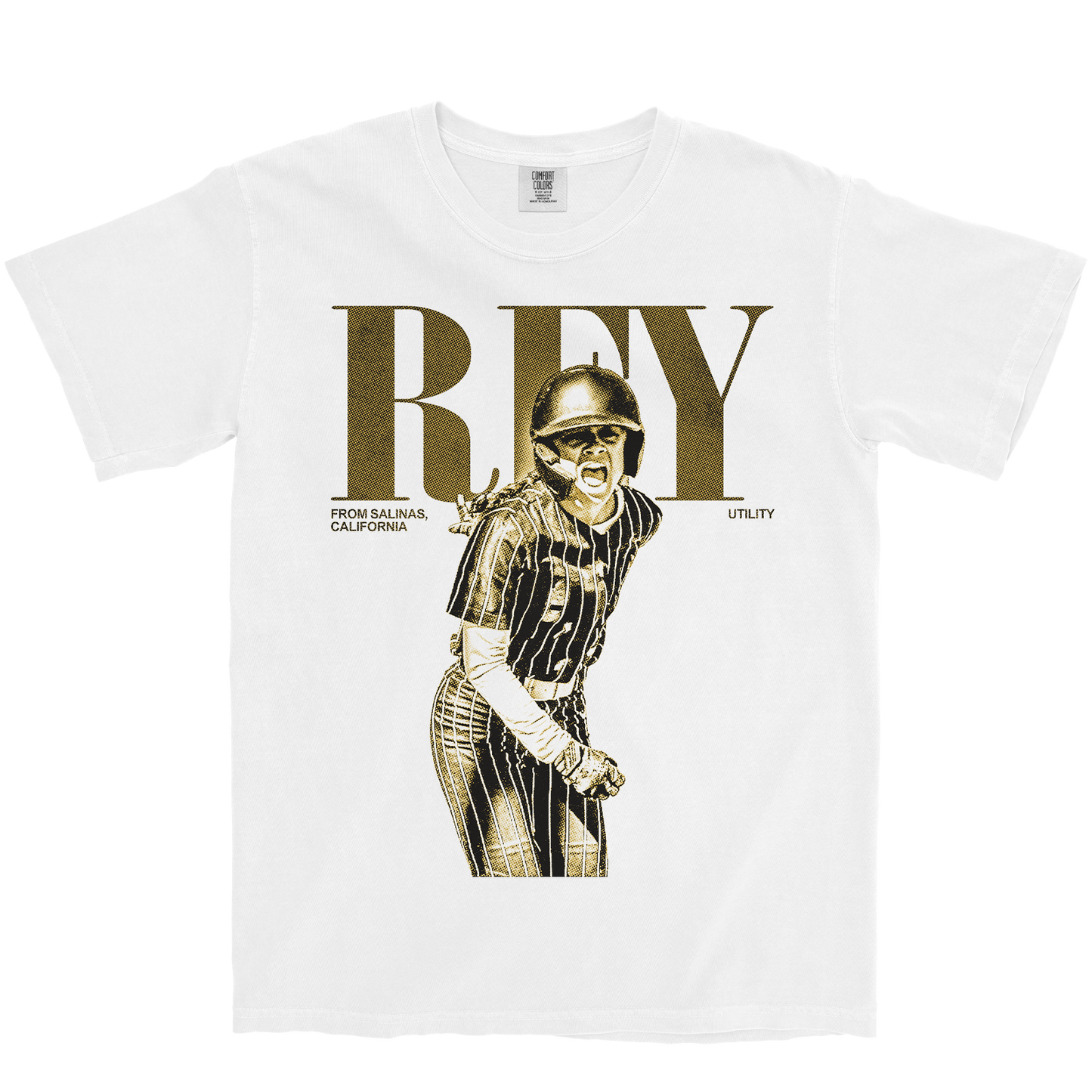 SAMANTHA REY VINTAGE WHITE TEE