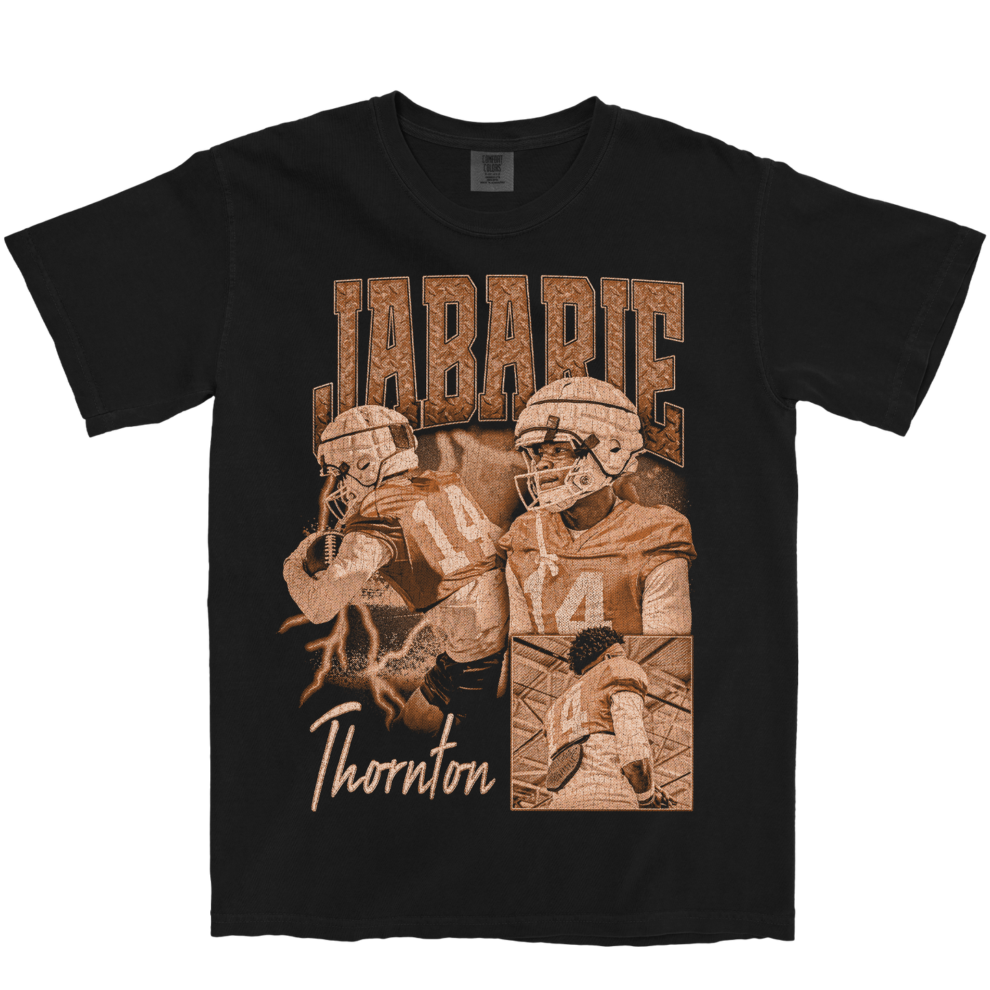 JABARIE THORNTON GRAPHIC BLACK TEE