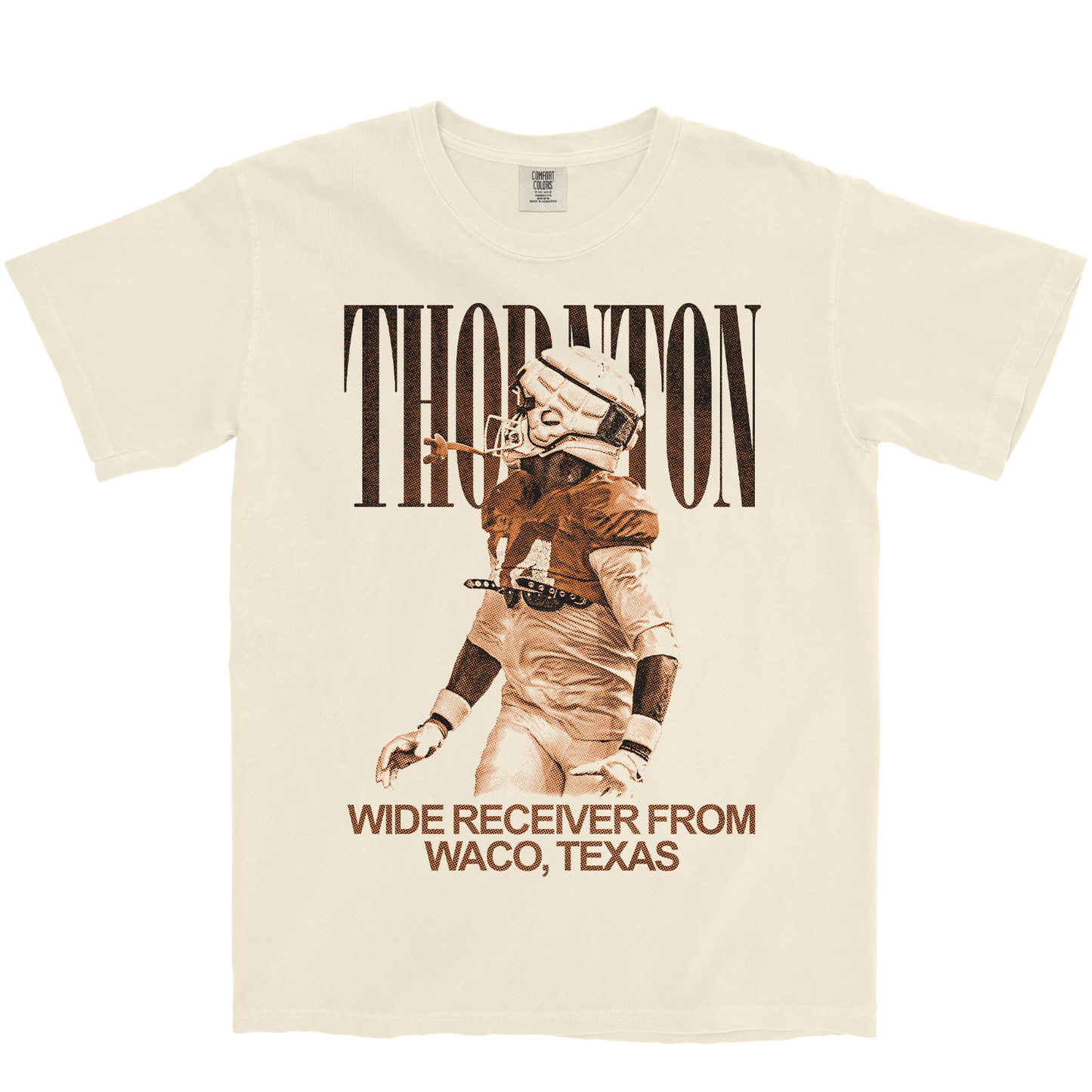 JABARIE THORNTON VINTAGE IVORY TEE