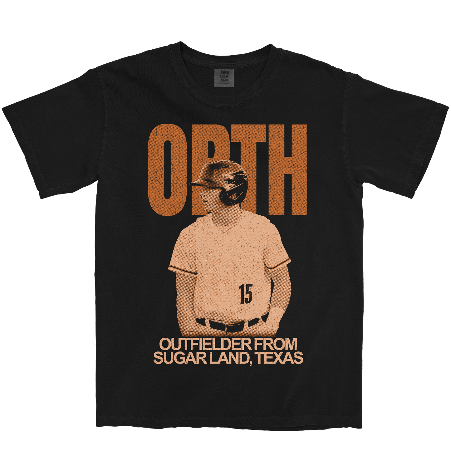 KIRBY ORTH VINTAGE BLACK TEE