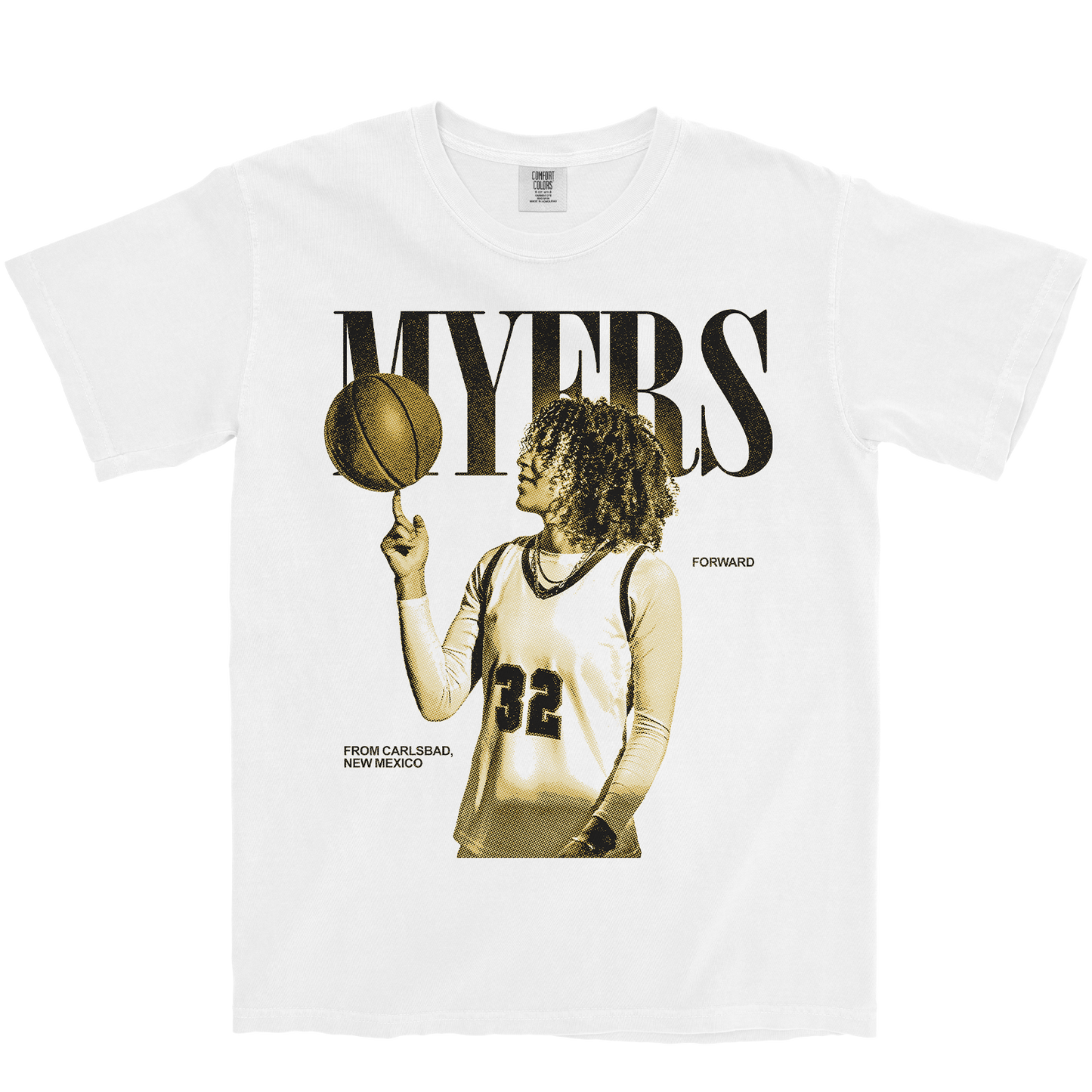 ALLIE MYERS VINTAGE WHITE TEE