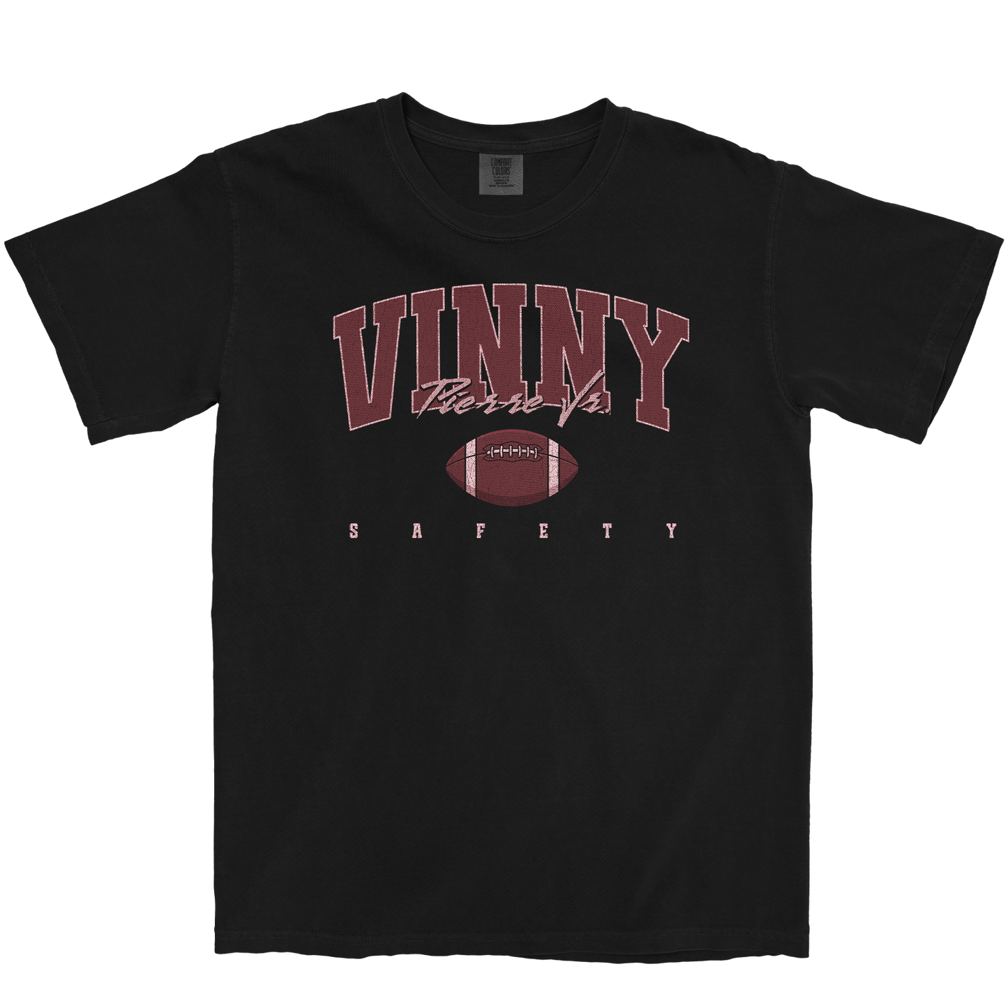 VINNY PIERRE JR. RETRO BLACK TEE