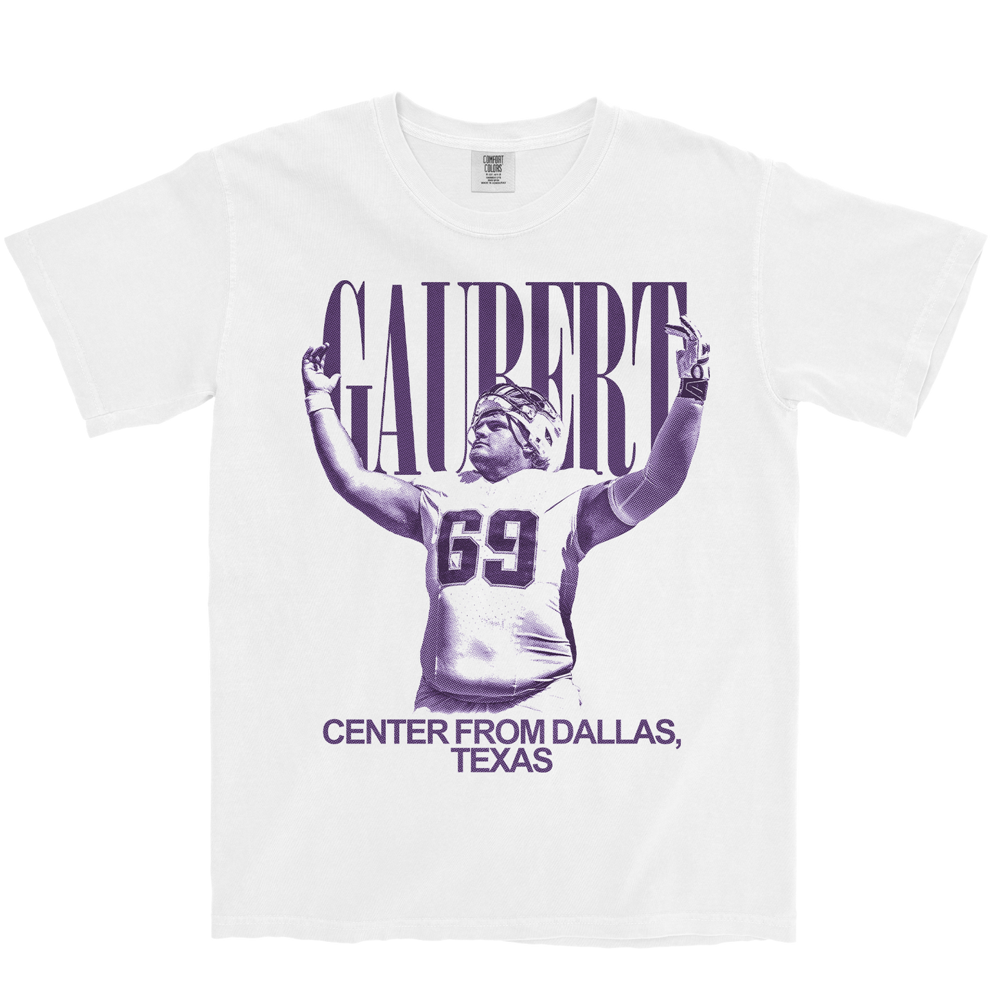 GANNON GAUBERT VINTAGE WHITE TEE
