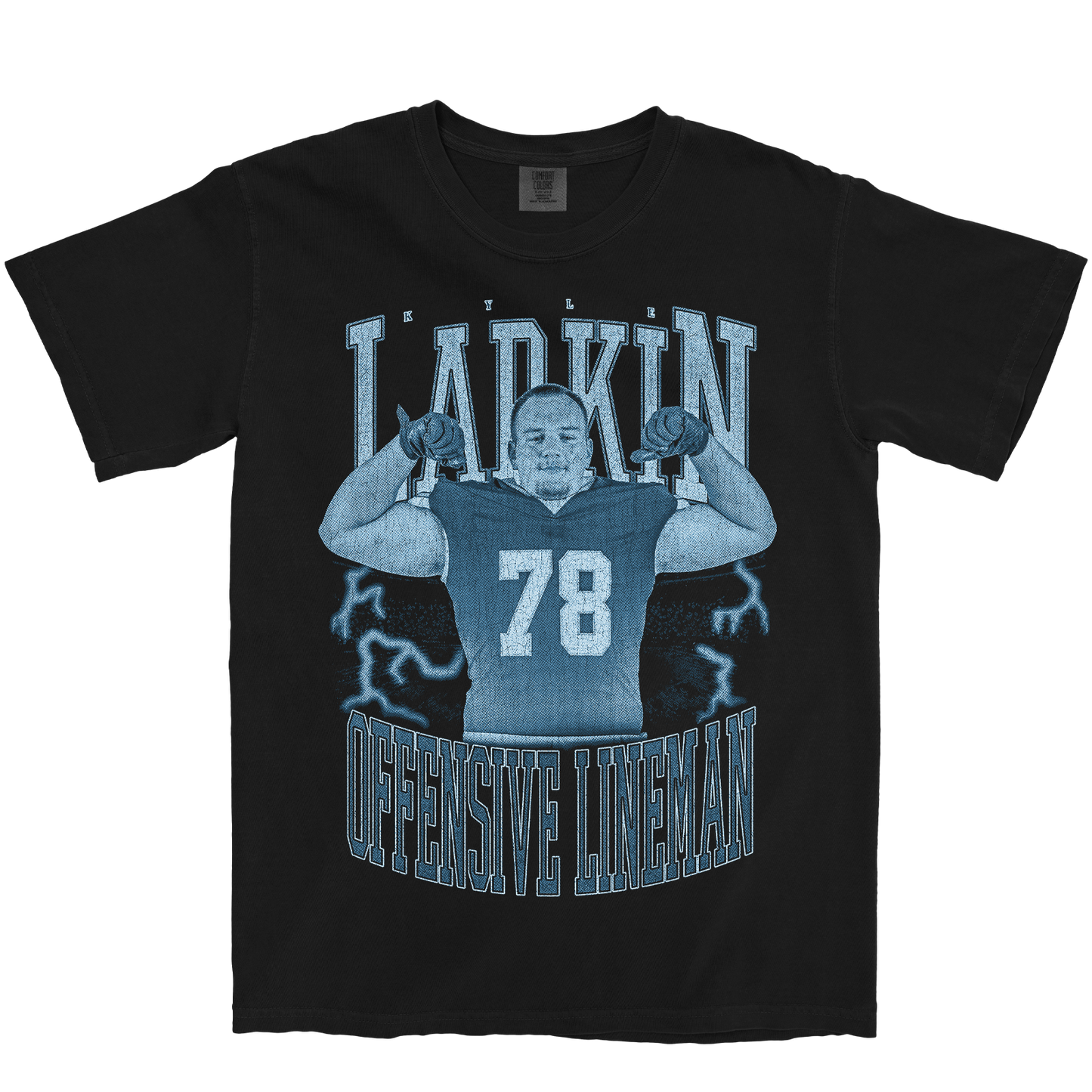 KYLE LARKIN VINTAGE BLACK TEE