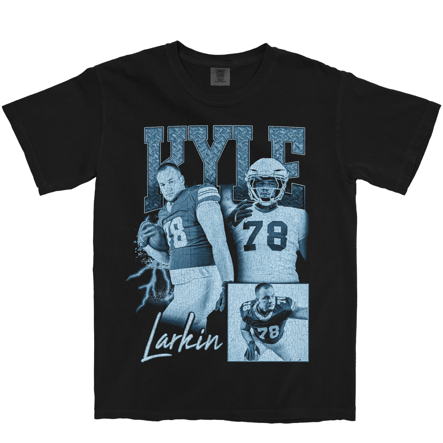 KYLE LARKIN GRAPHIC BLACK TEE
