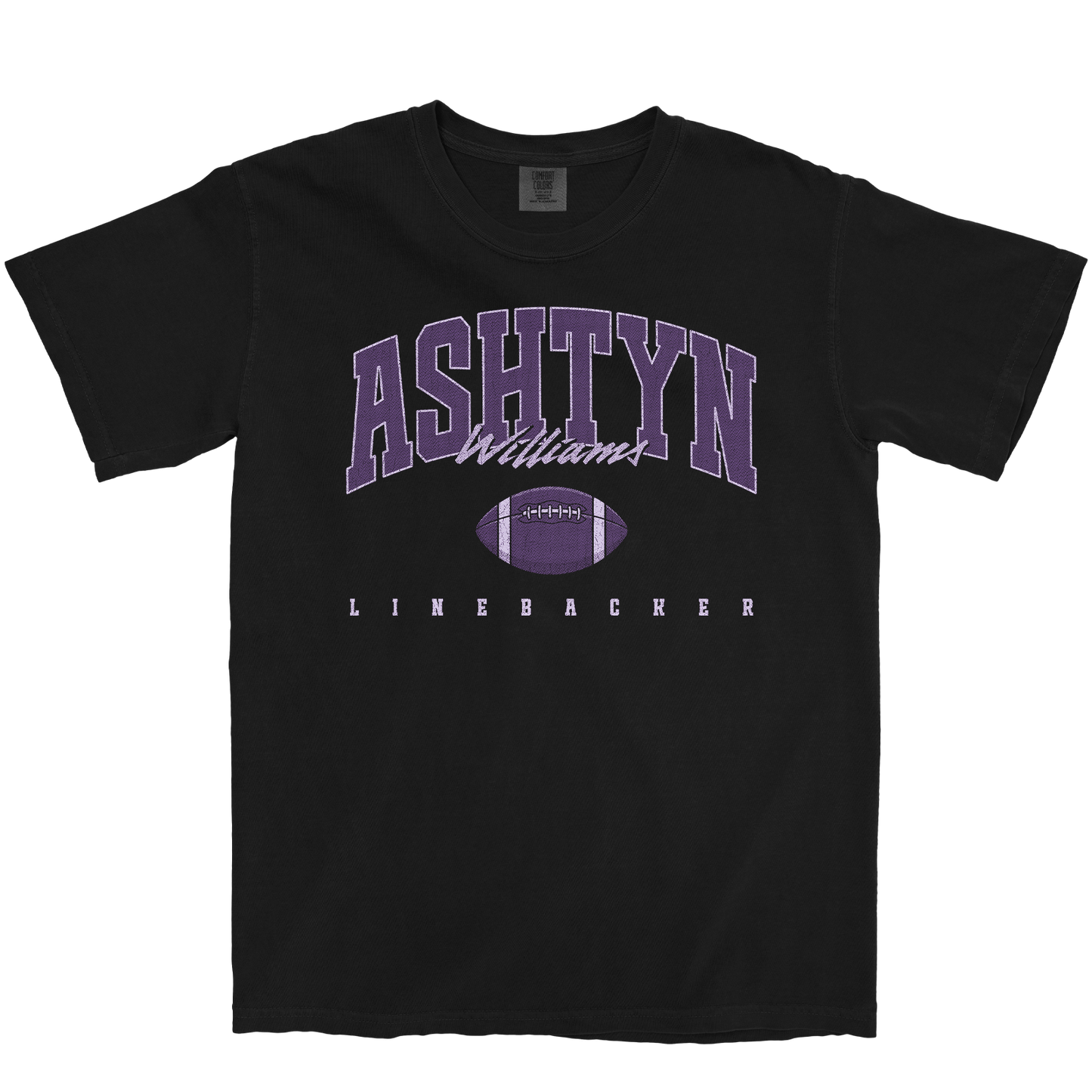 ASHTYN WILLIAMS RETRO BLACK TEE