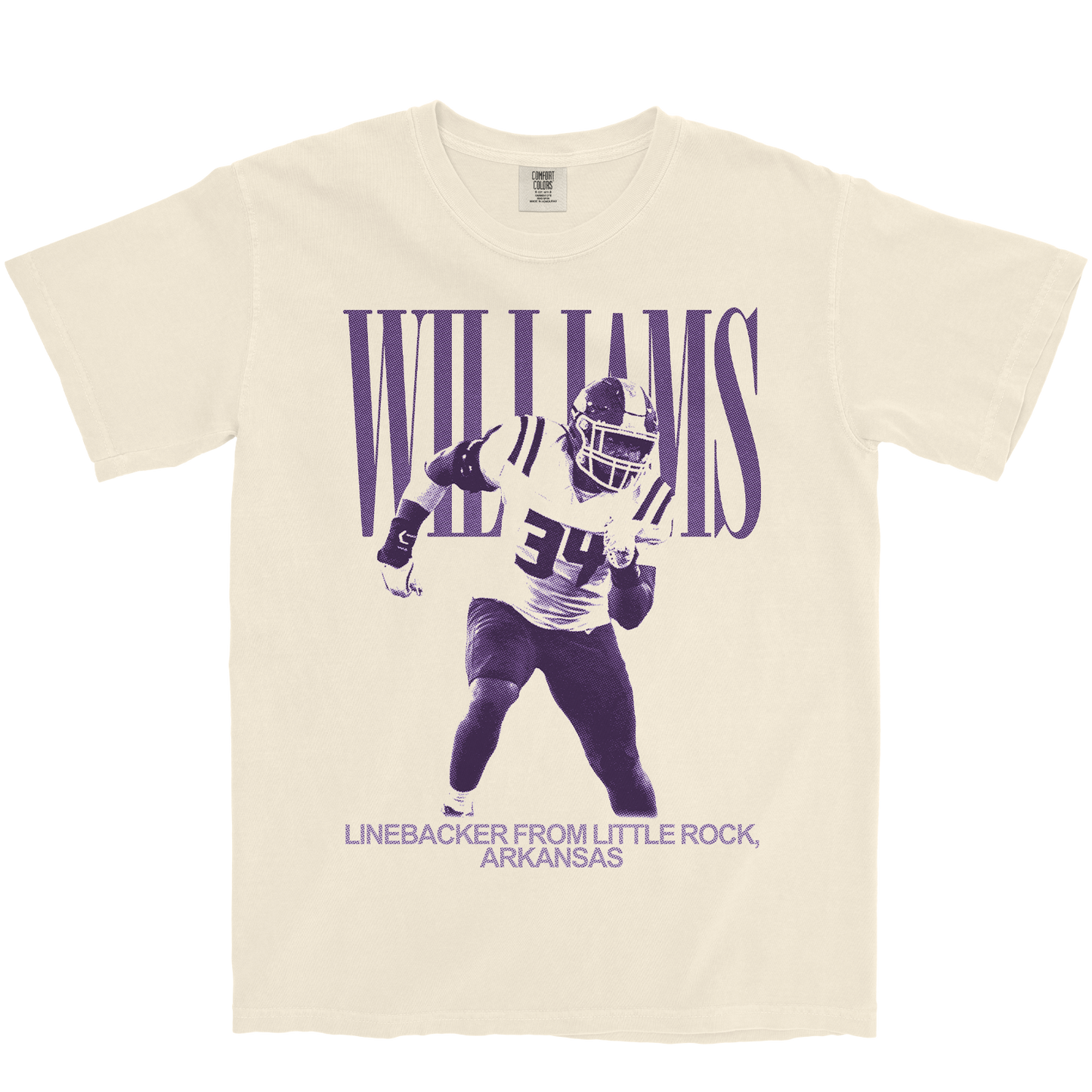ASHTYN WILLIAMS VINTAGE IVORY TEE