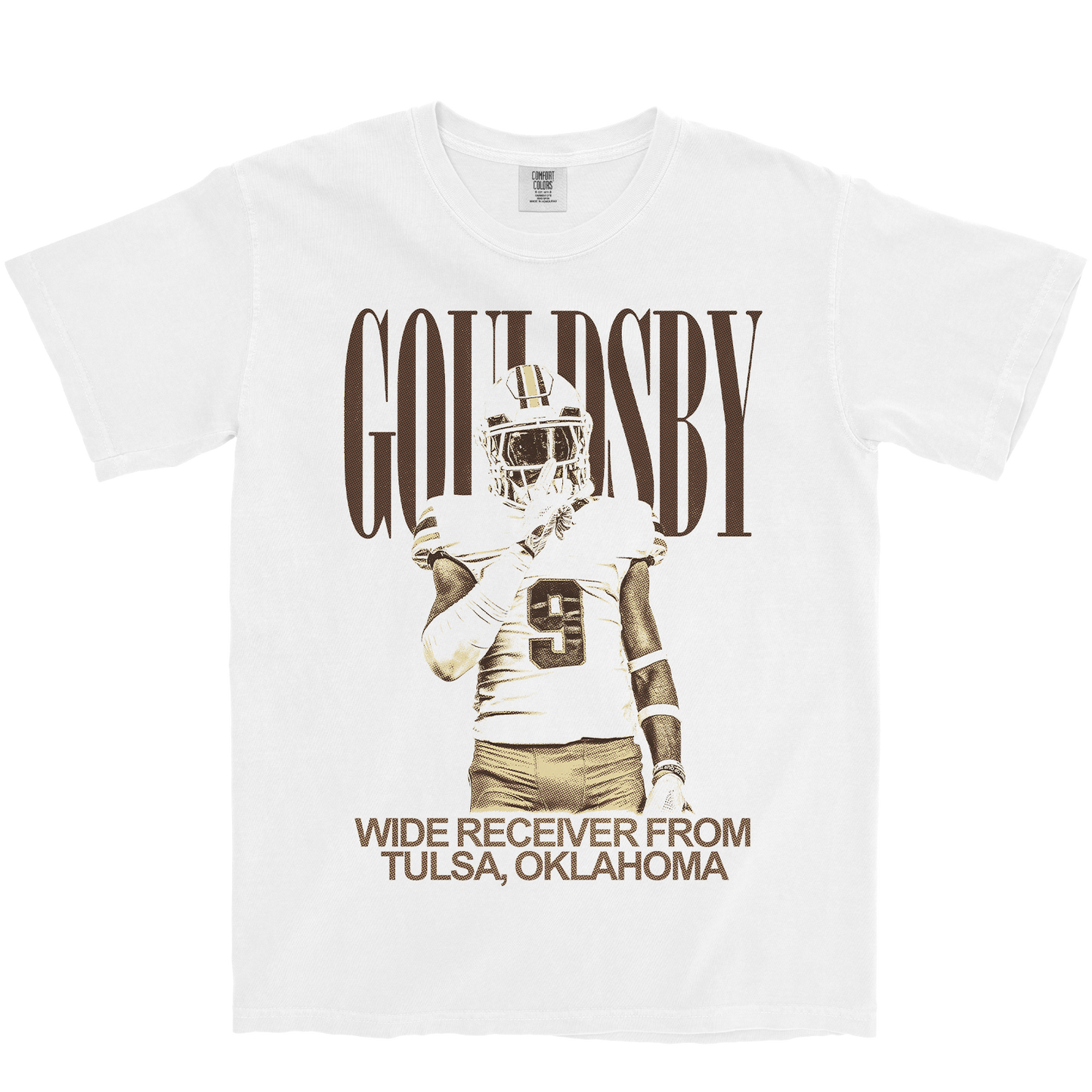 KORDELL GOULDSBY VINTAGE WHITE TEE