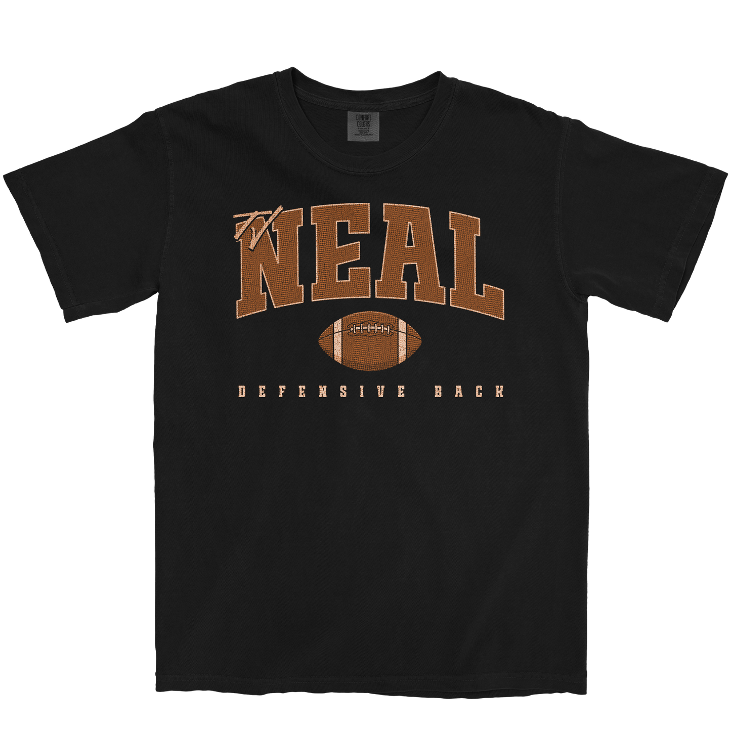 TJ NEAL RETRO BLACK TEE