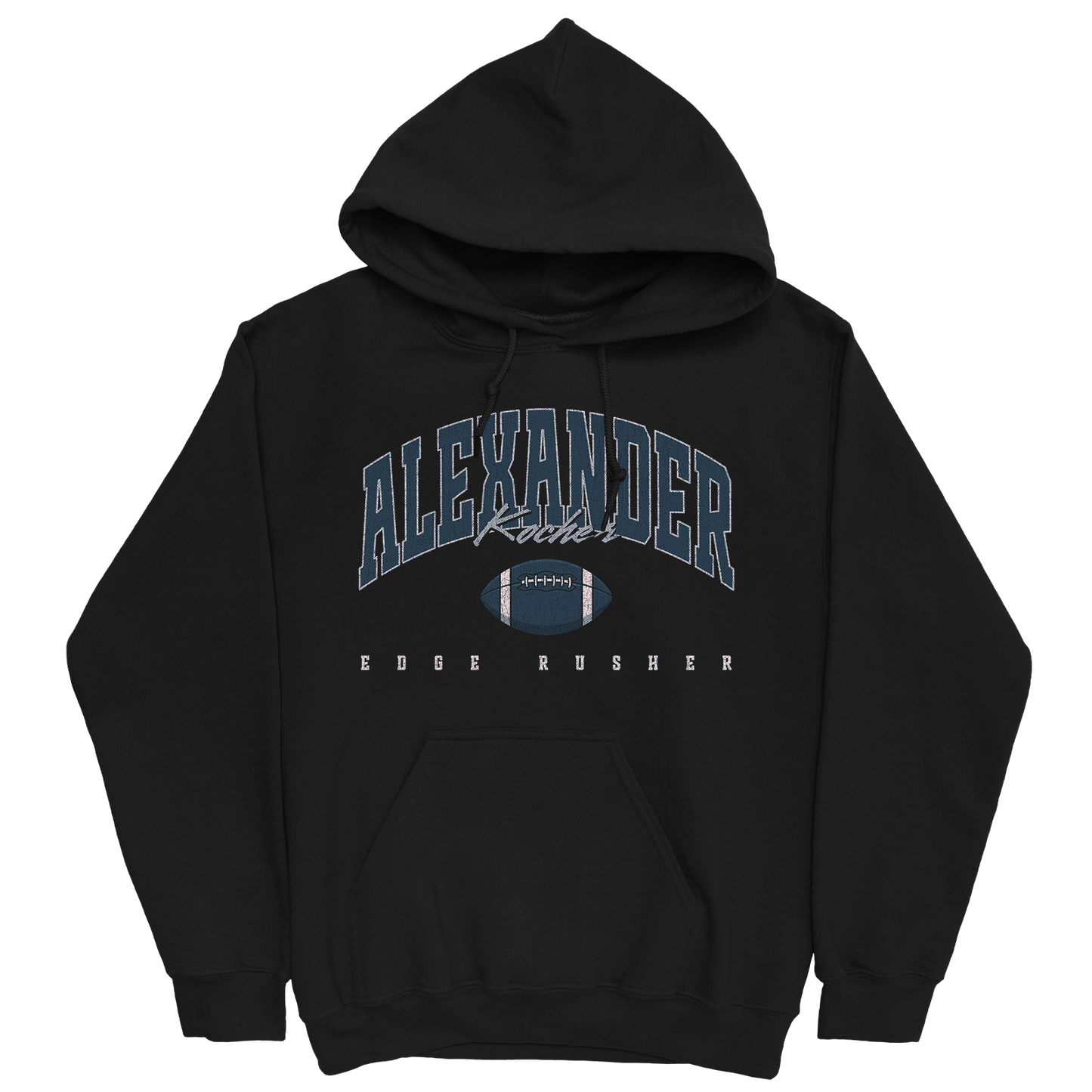 ALEXANDER KOCHER RETRO BLACK HOODIE
