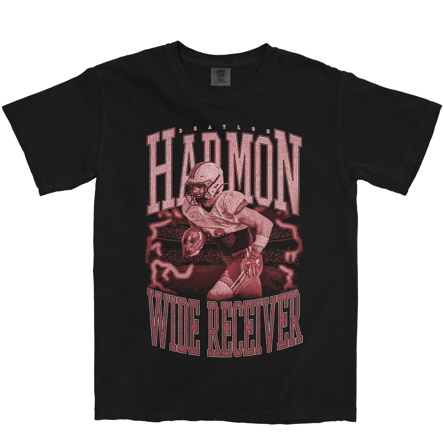 BRAYLON HARMON VINTAGE BLACK TEE