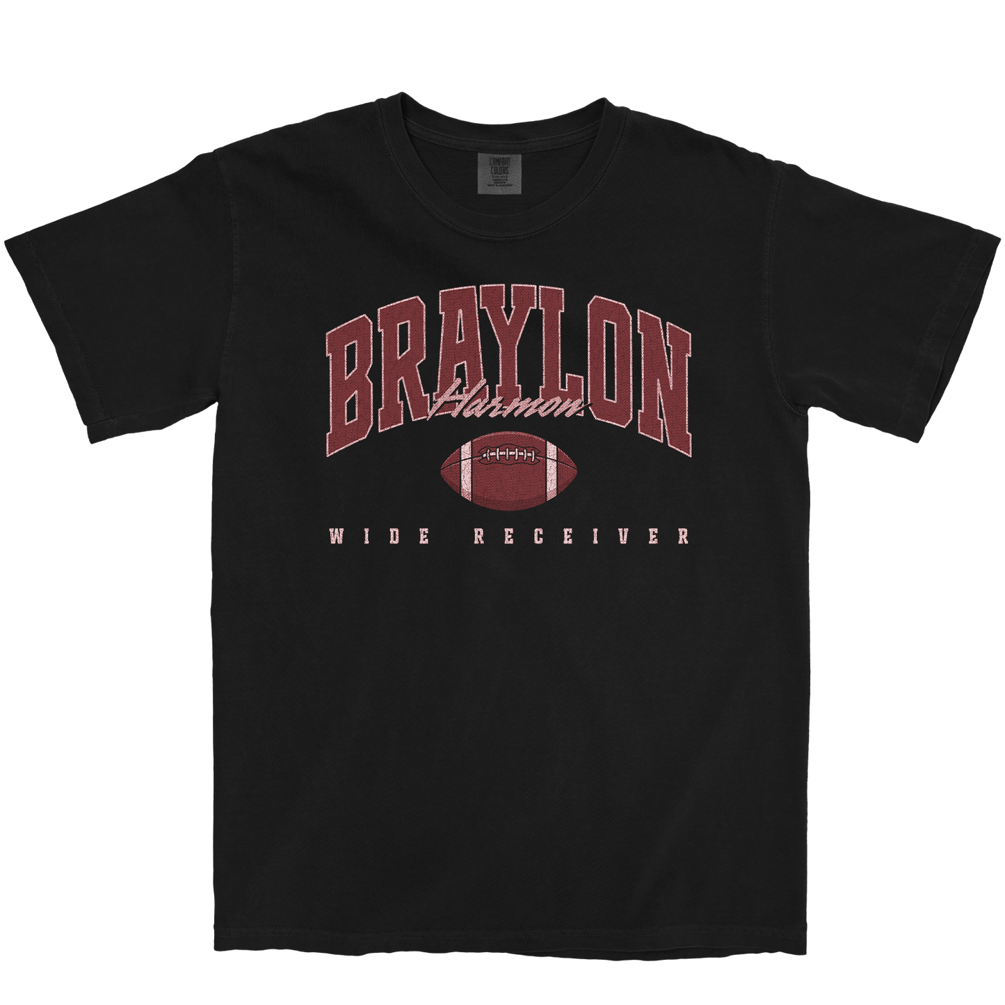 BRAYLON HARMON RETRO BLACK TEE