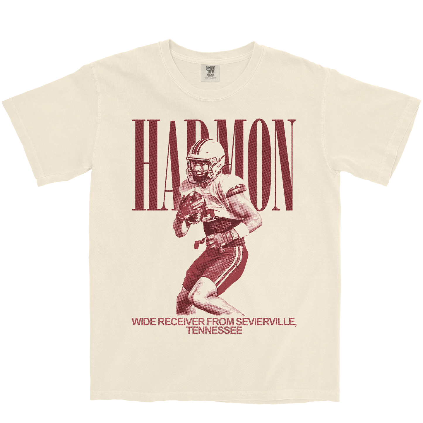 BRAYLON HARMON VINTAGE IVORY TEE