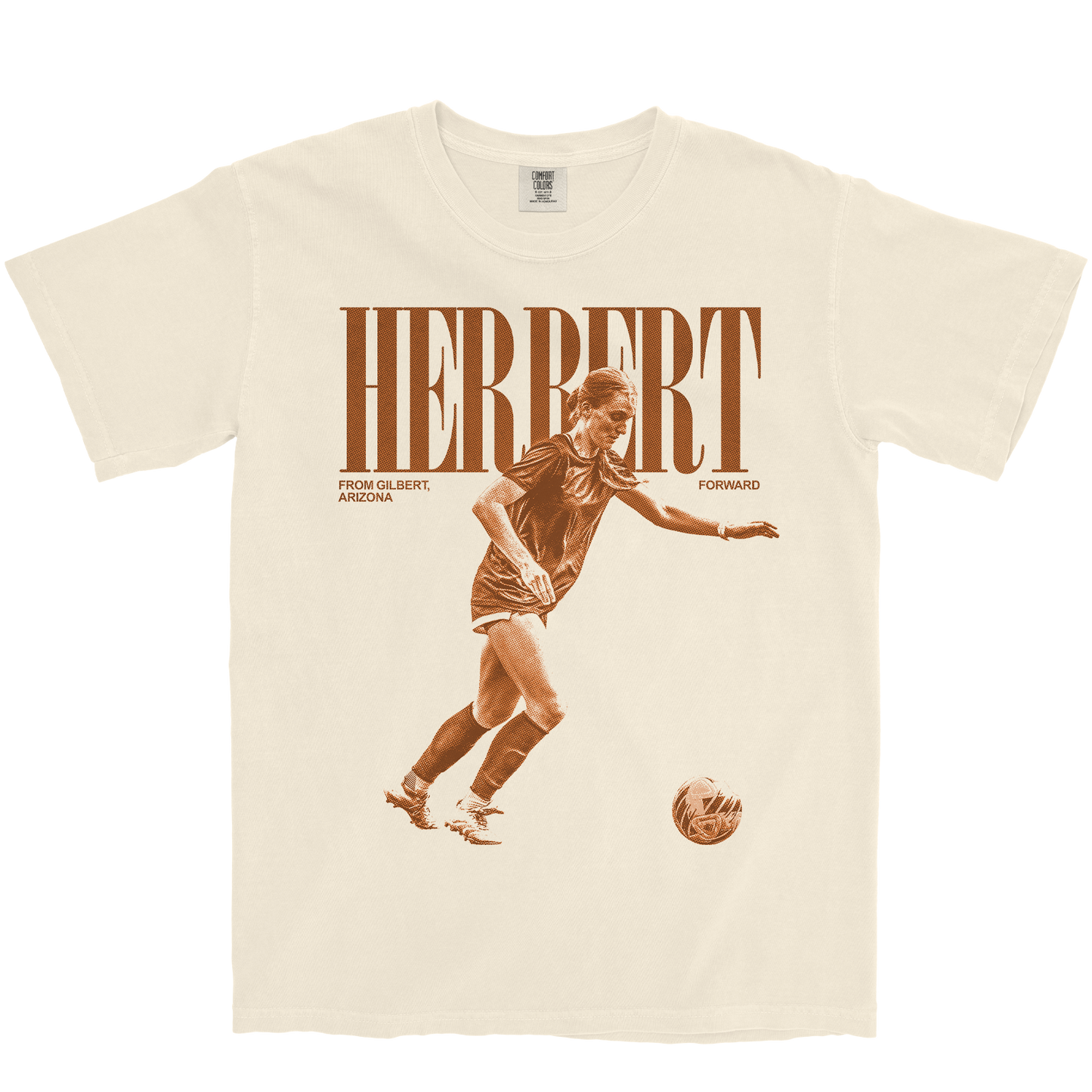 SIERA HERBERT VINTAGE IVORY TEE