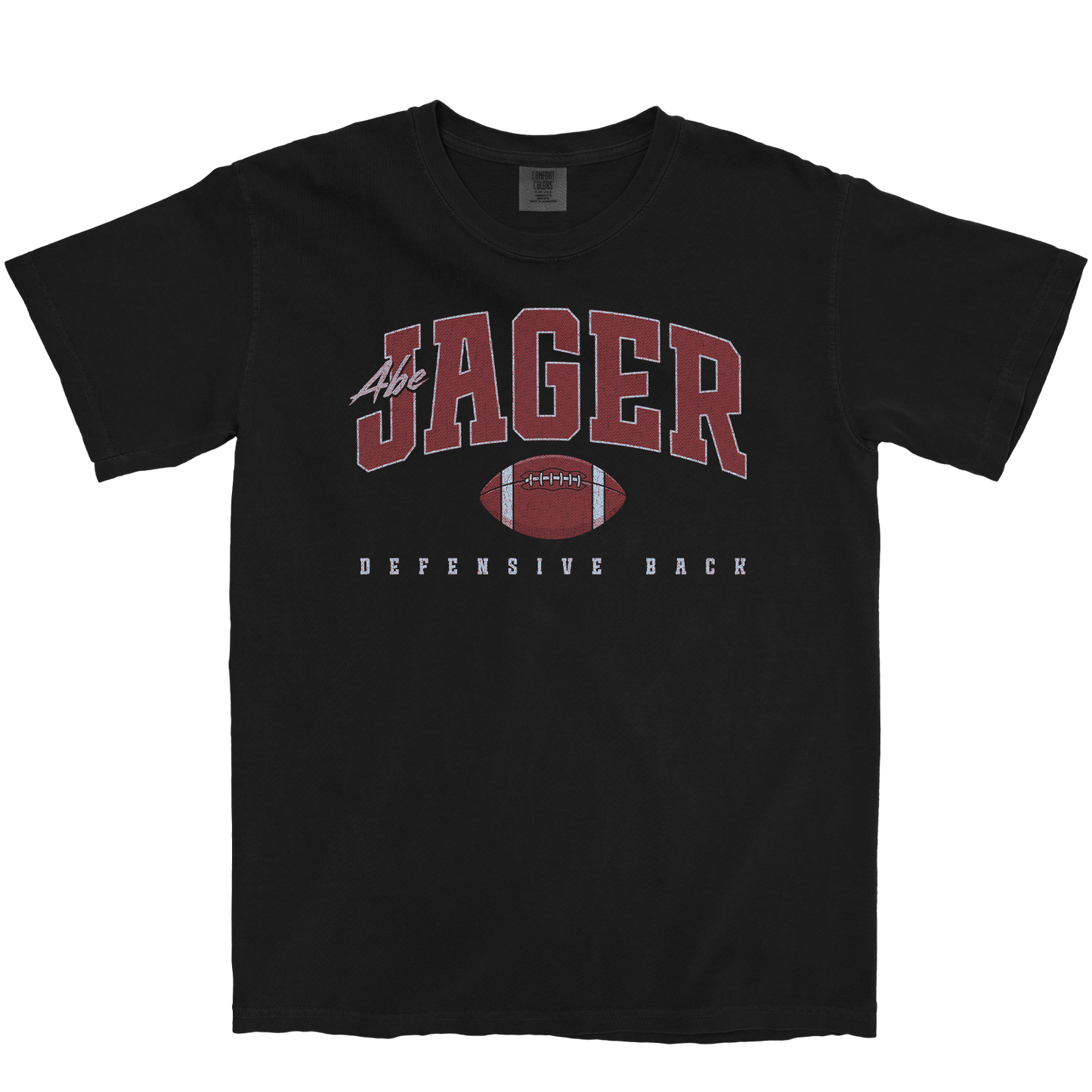 ABE JAGER RETRO BLACK TEE