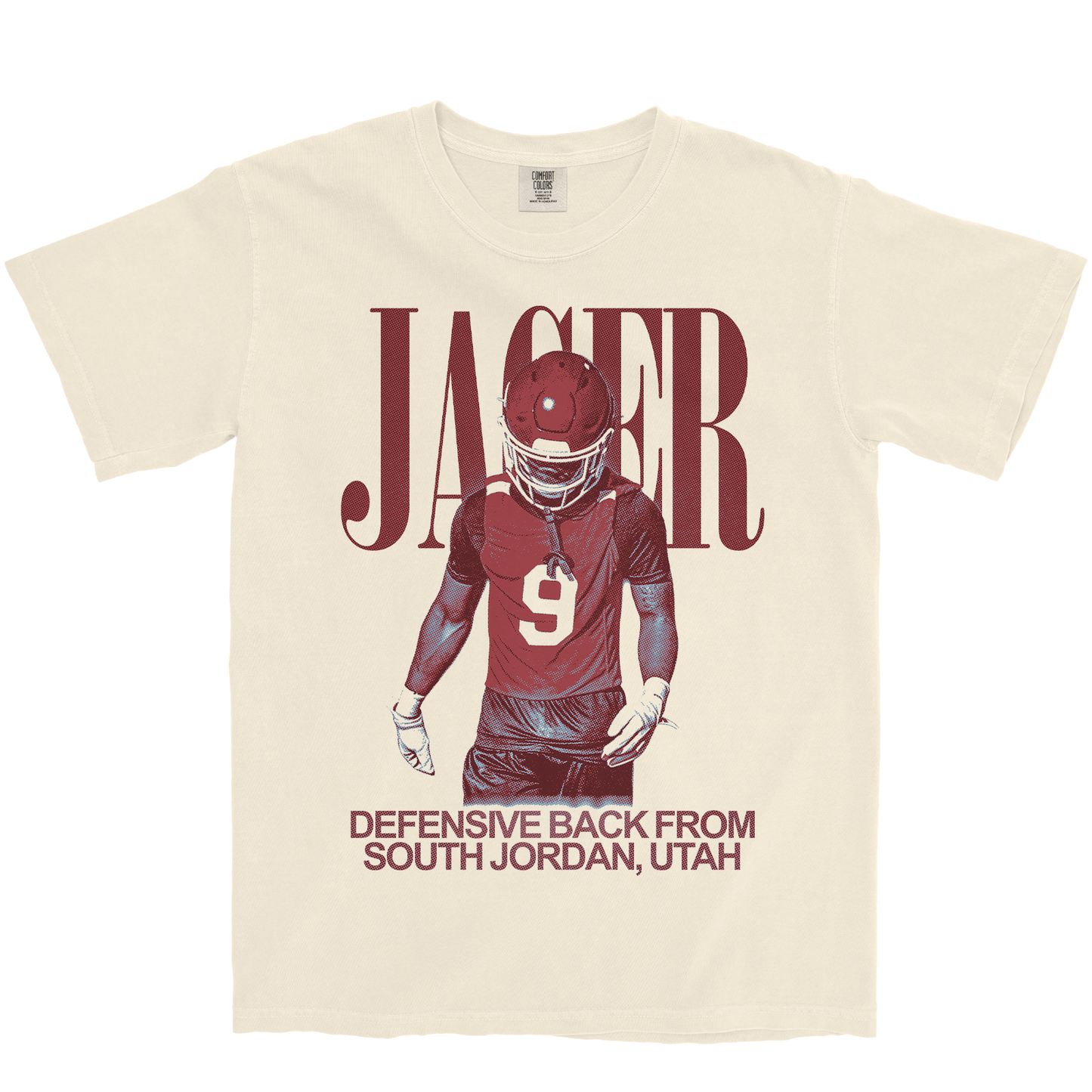 ABE JAGER VINTAGE IVORY TEE