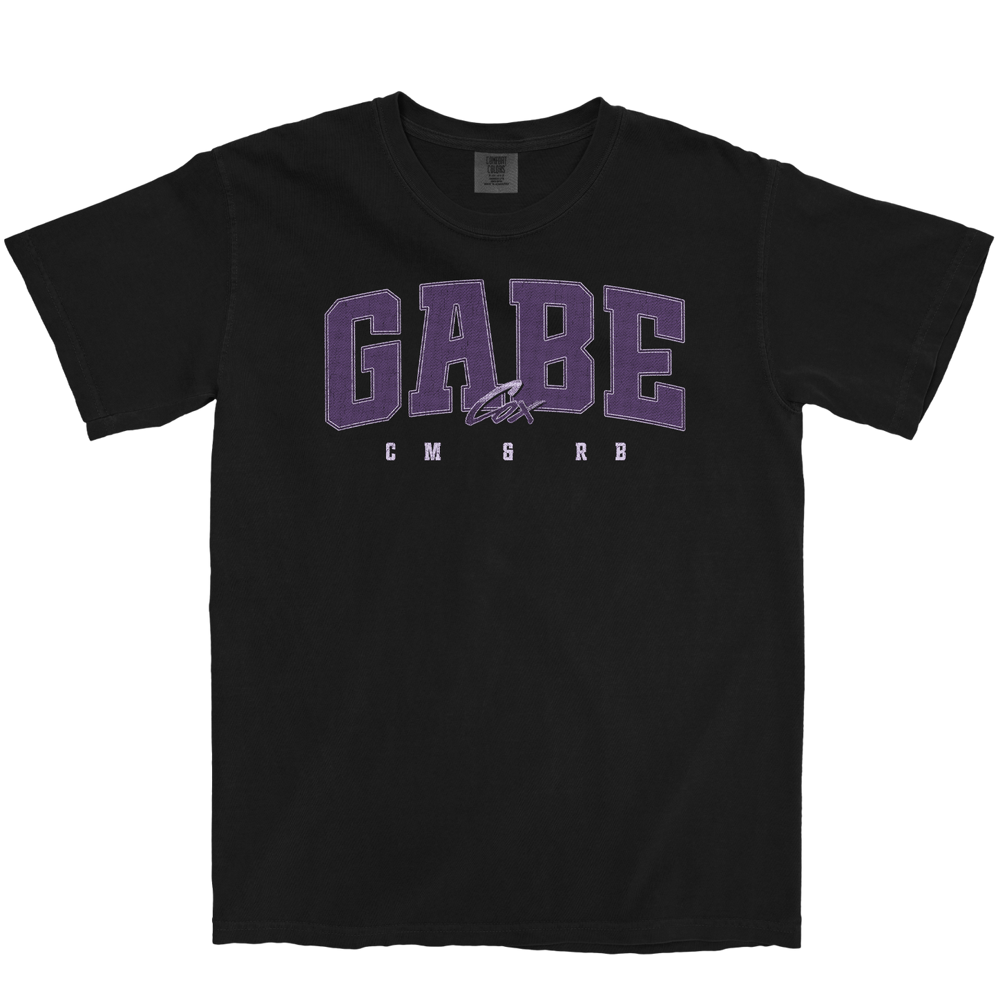 GABE COX RETRO BLACK TEE